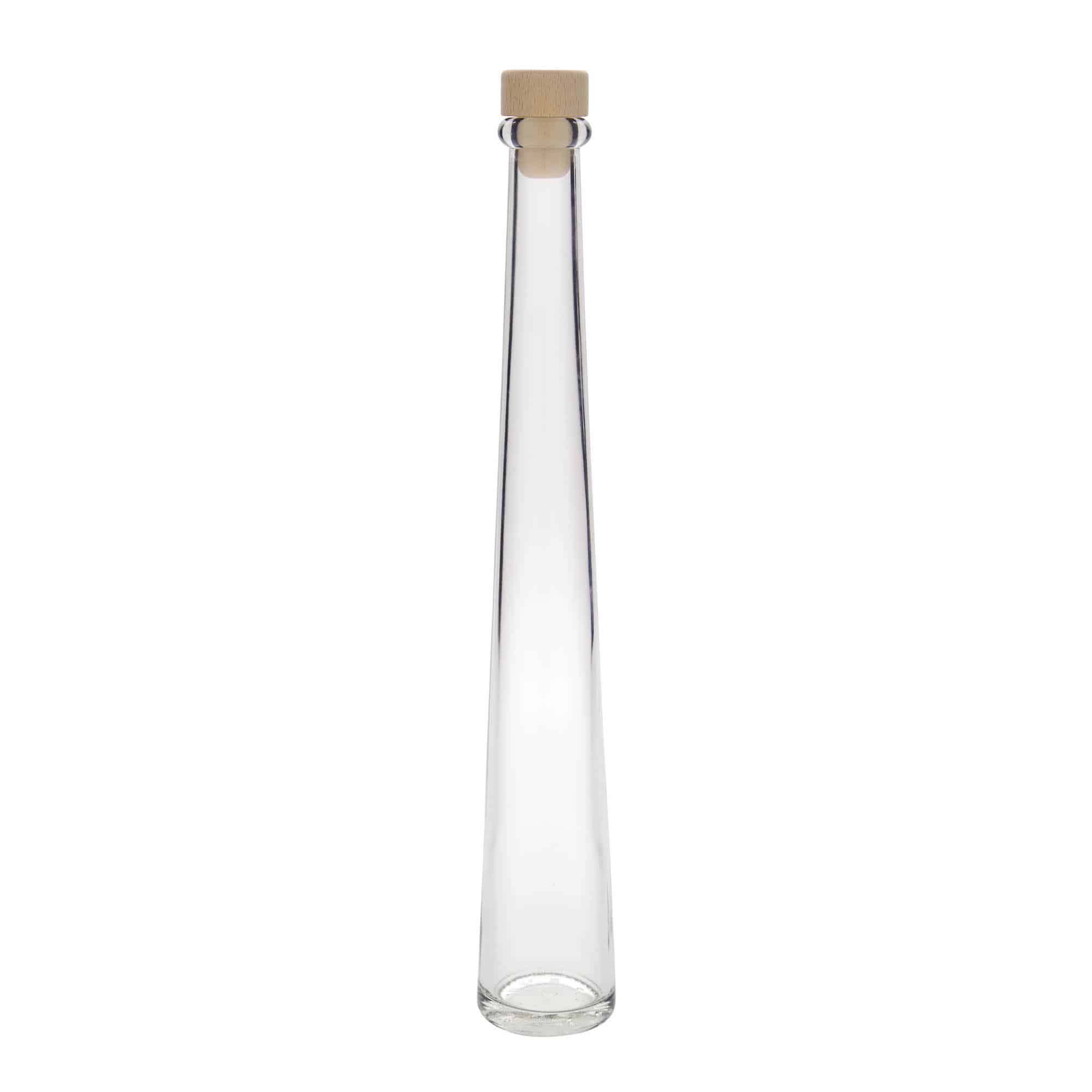 200 ml стъклена бутилка „Dama Rondo“, затваряне: коркова тапа