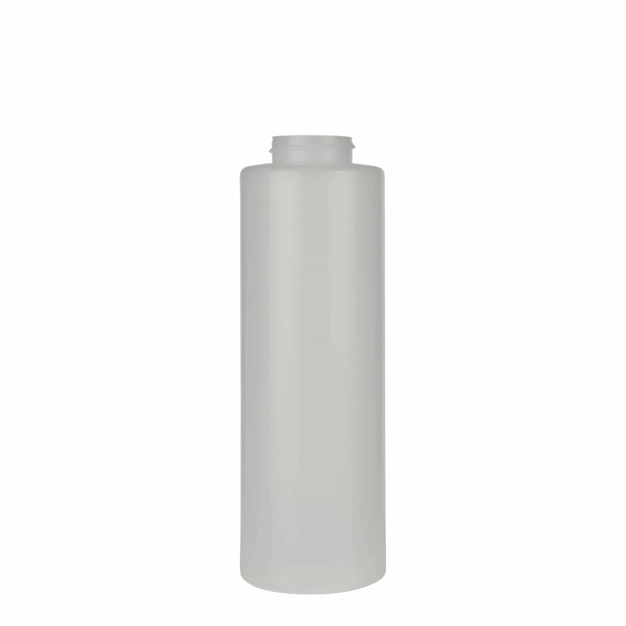 500 ml бутилка за сосове, LDPE пластмаса, естествен цвят, затваряне: винтова капачка GPI 38/400 500 ml бутилка за сосове, LDPE пластмаса, естествен цвят, затваряне: винтова капачка GPI 38/400
