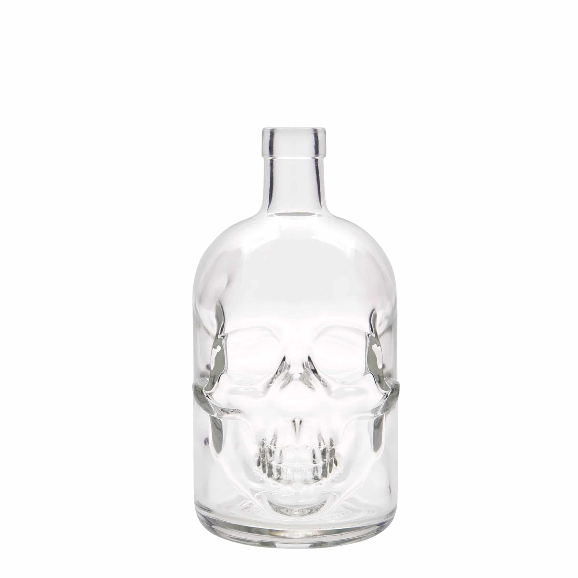 700 ml стъклена бутилка „Череп“, затваряне: коркова тапа 700 ml стъклена бутилка „Череп“, затваряне: коркова тапа