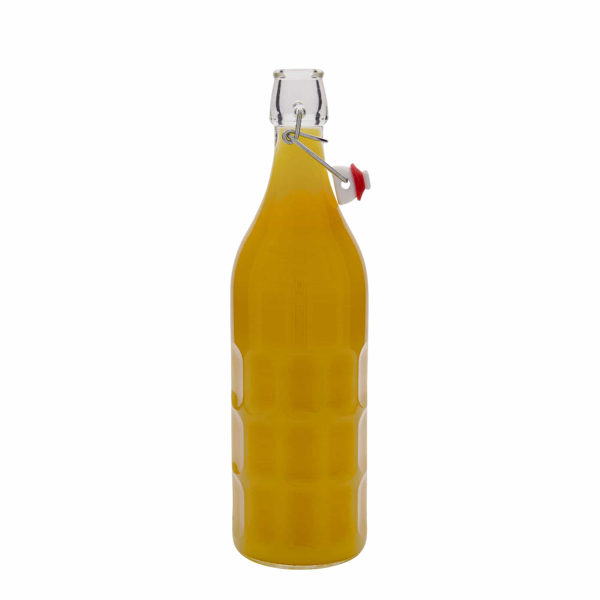 1000 ml стъклена бутилка „Moresca“, затваряне: тапа с клипс