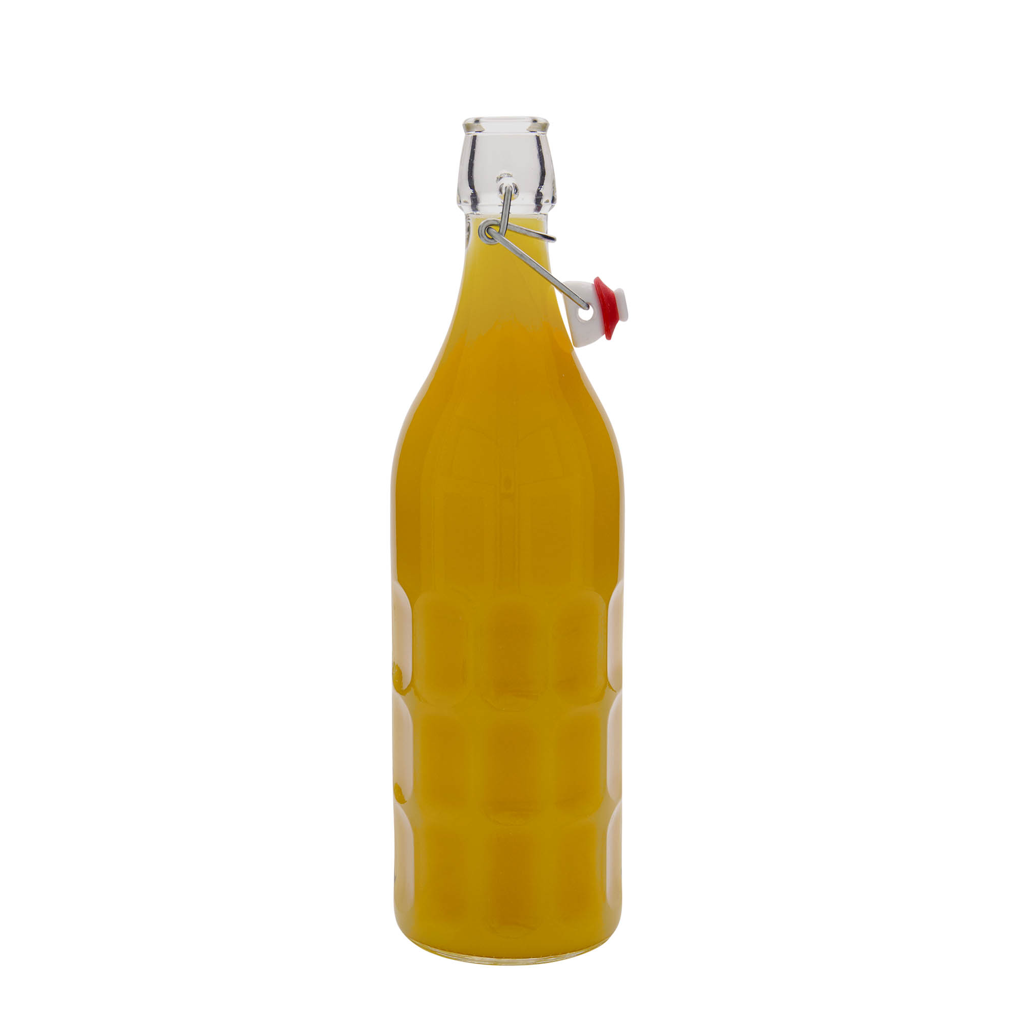 1.000 мл стъклена бутилка Moresca, отвор: капак с метална закопчалка 1.000 мл стъклена бутилка Moresca, отвор: капак с метална закопчалка