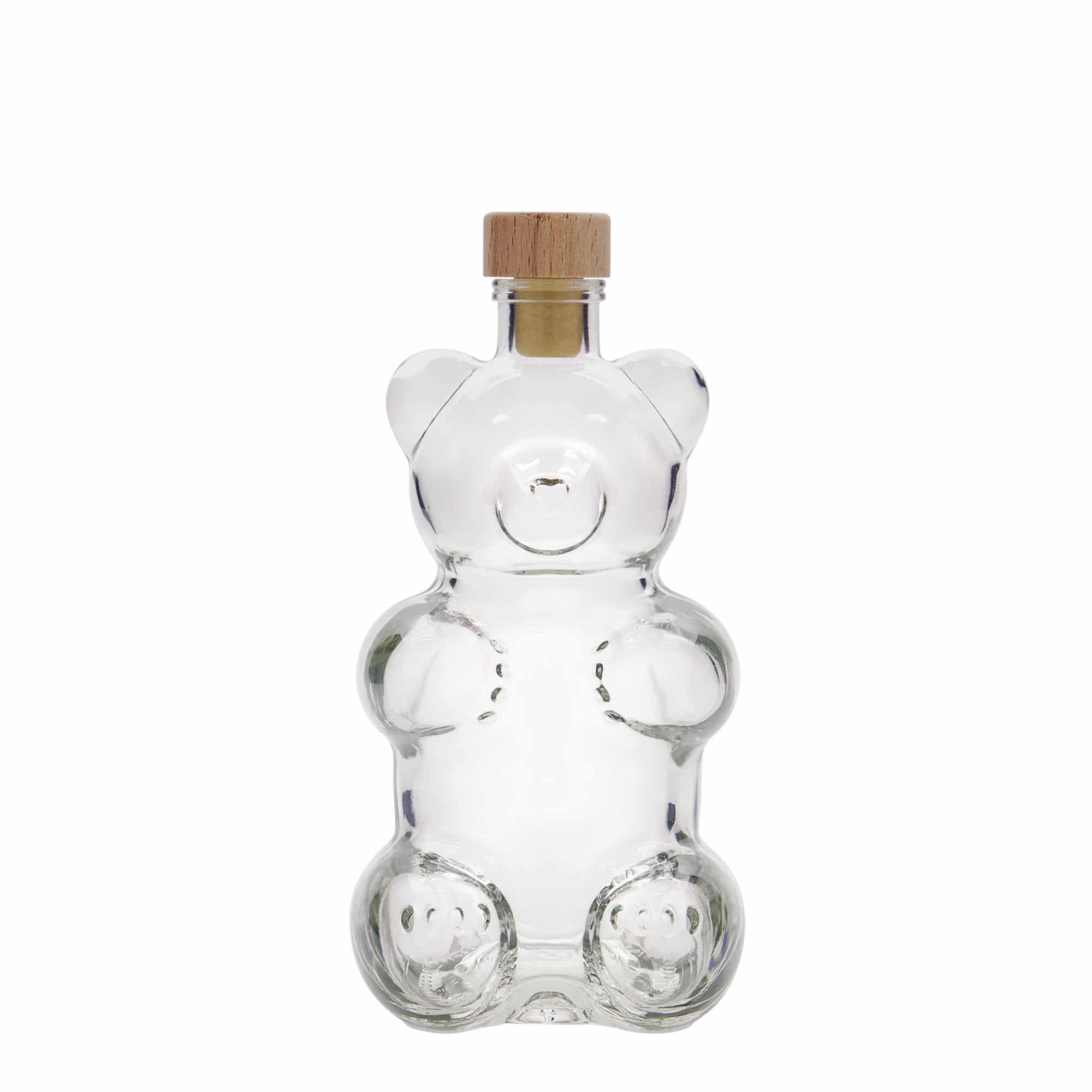 350 ml стъклена бутилка „Мечка“, затваряне: коркова тапа