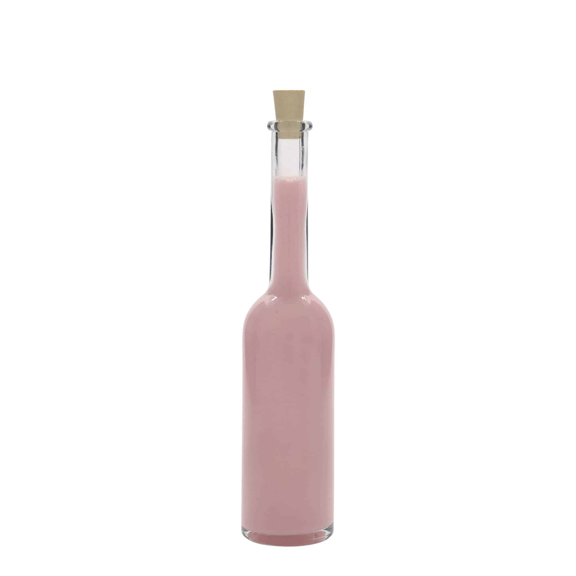 100 ml стъклена бутилка „Опера“, затваряне: коркова тапа