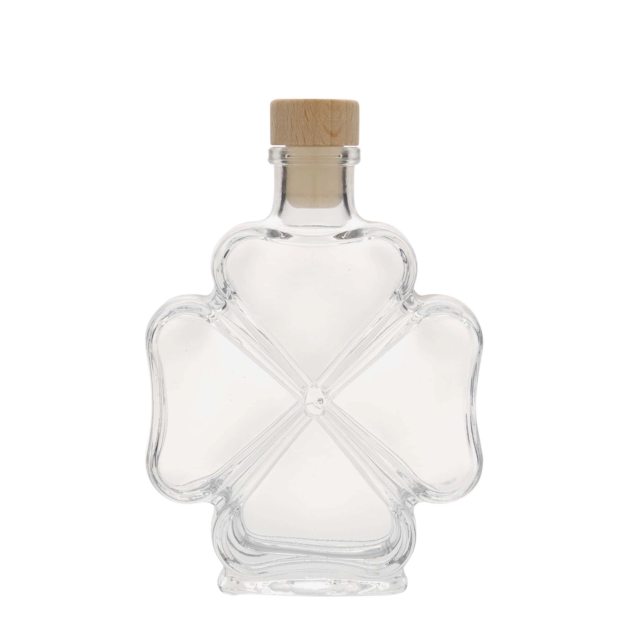 200 ml стъклена бутилка „Детелина“, затваряне: коркова тапа