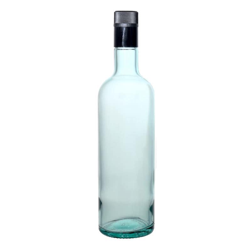 750 ml бутилка за оцет/олио „Willy New“, стъклена, светлозелена, затваряне: без възможност за повторно пълнене