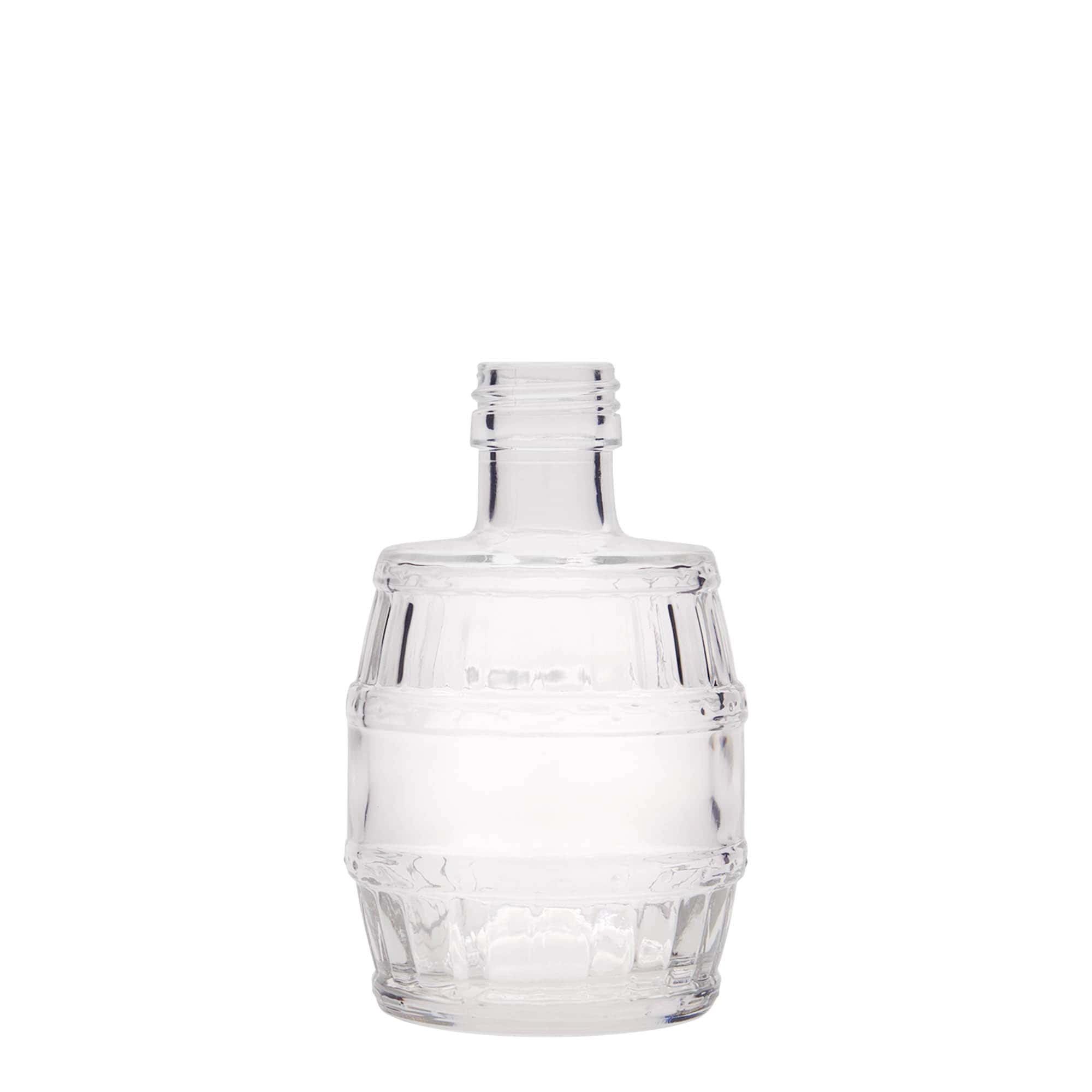 200 мл стъклена бутилка „Бъчва“, гърло: PP 28