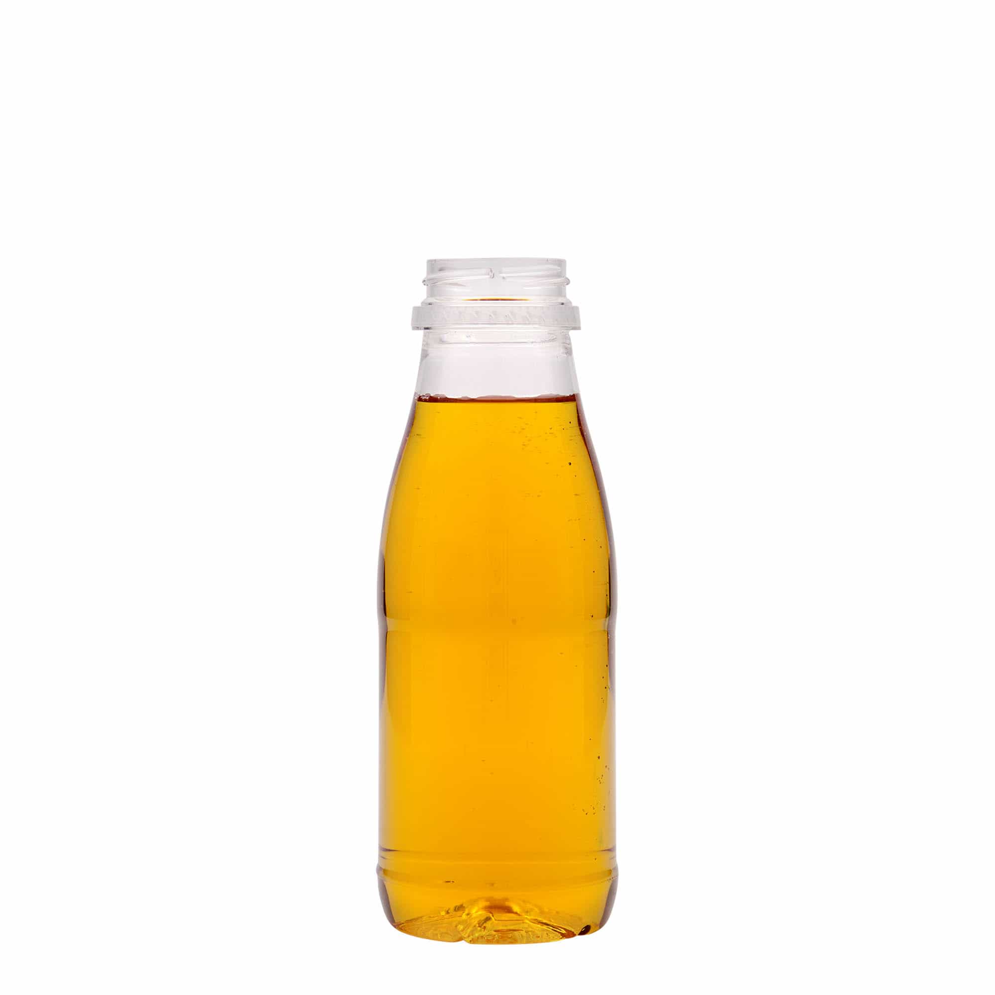 330 ml PET бутилка „Мляко и сок“, пластмасова, затваряне: 38 mm