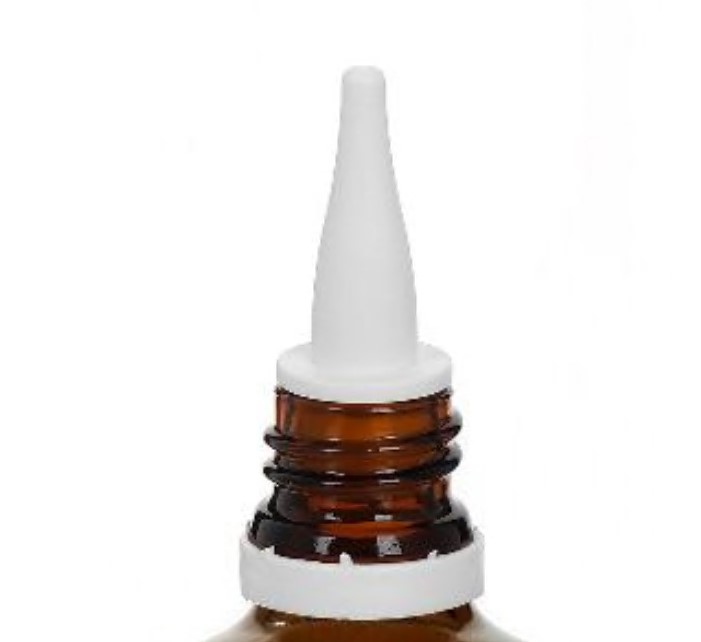 Винтова капачка с апликатор, PE пластмаса, бяла, за отвор: DIN 18 Винтова капачка с апликатор, PE пластмаса, бяла, за отвор: DIN 18