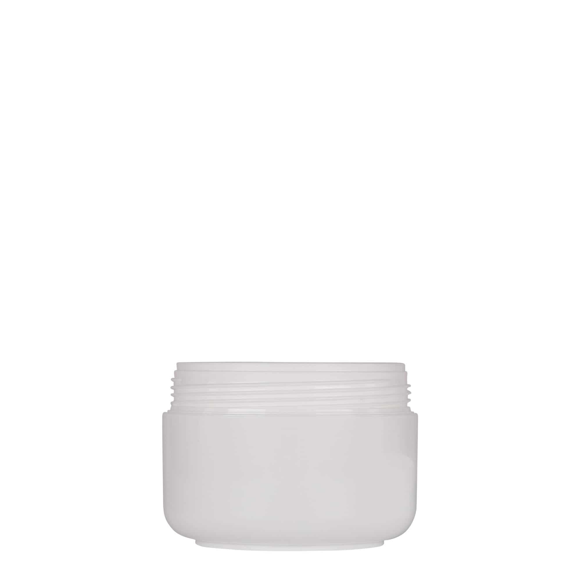 150 ml пластмасова кутия „Bianca“, PP, бяла, затваряне: винтова капачка