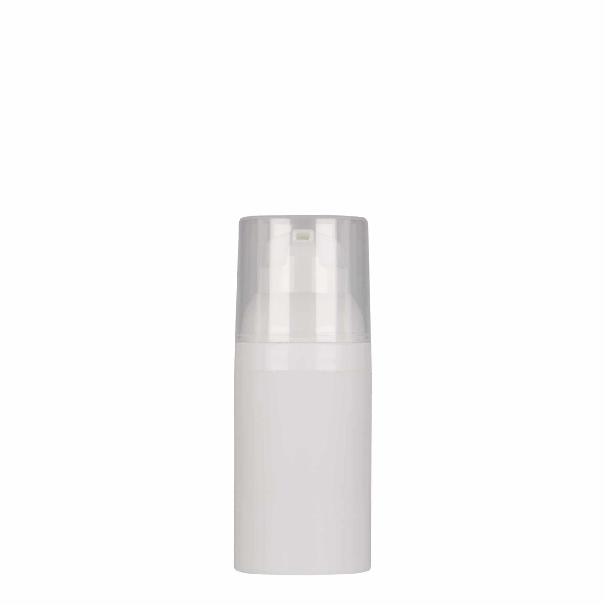 30 ml безвъздушен дозатор „Mezzo“, PP пластмаса, бял
