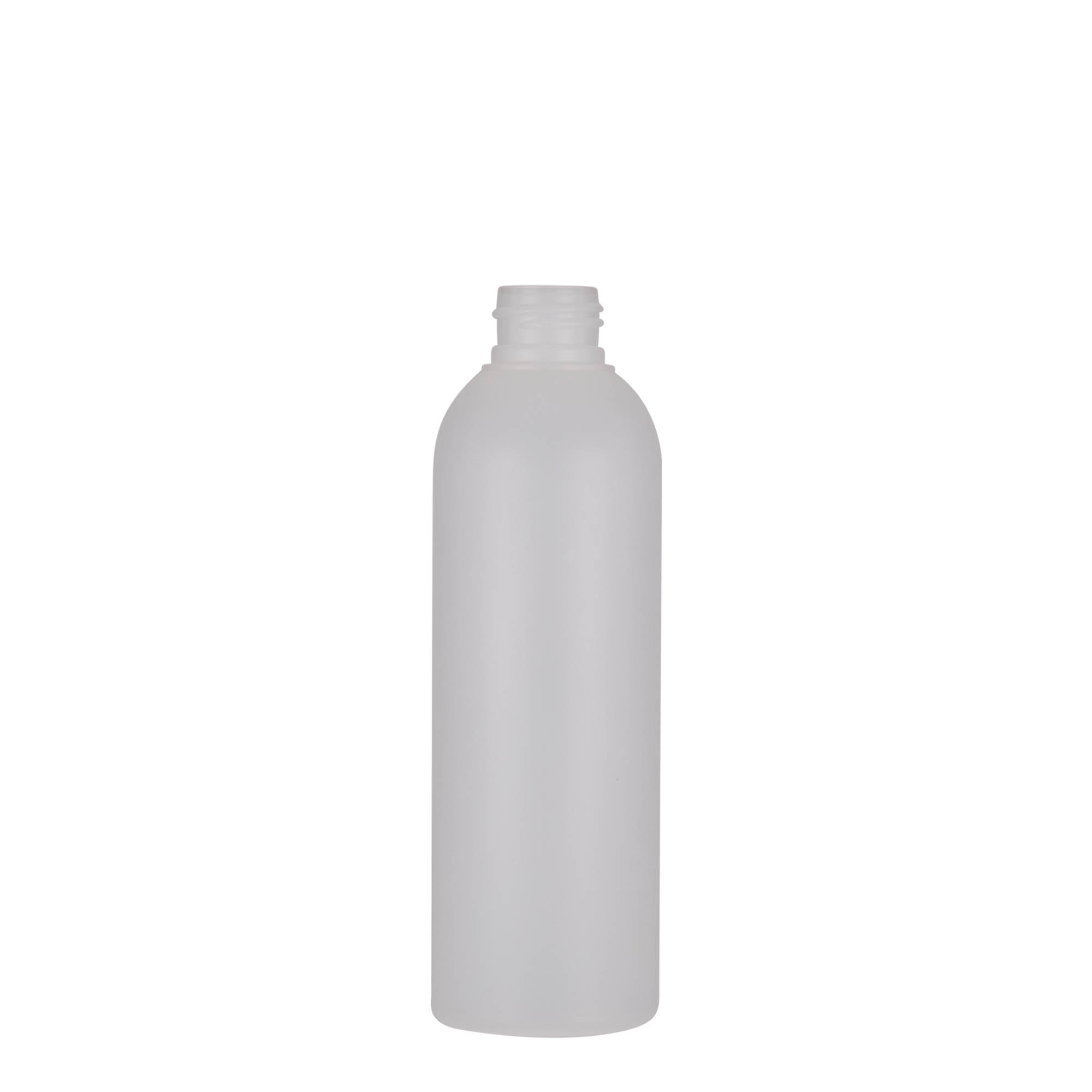 200 мл пластмасова бутилка 'Tuffy', HDPE, натурална, отвор: 24/410