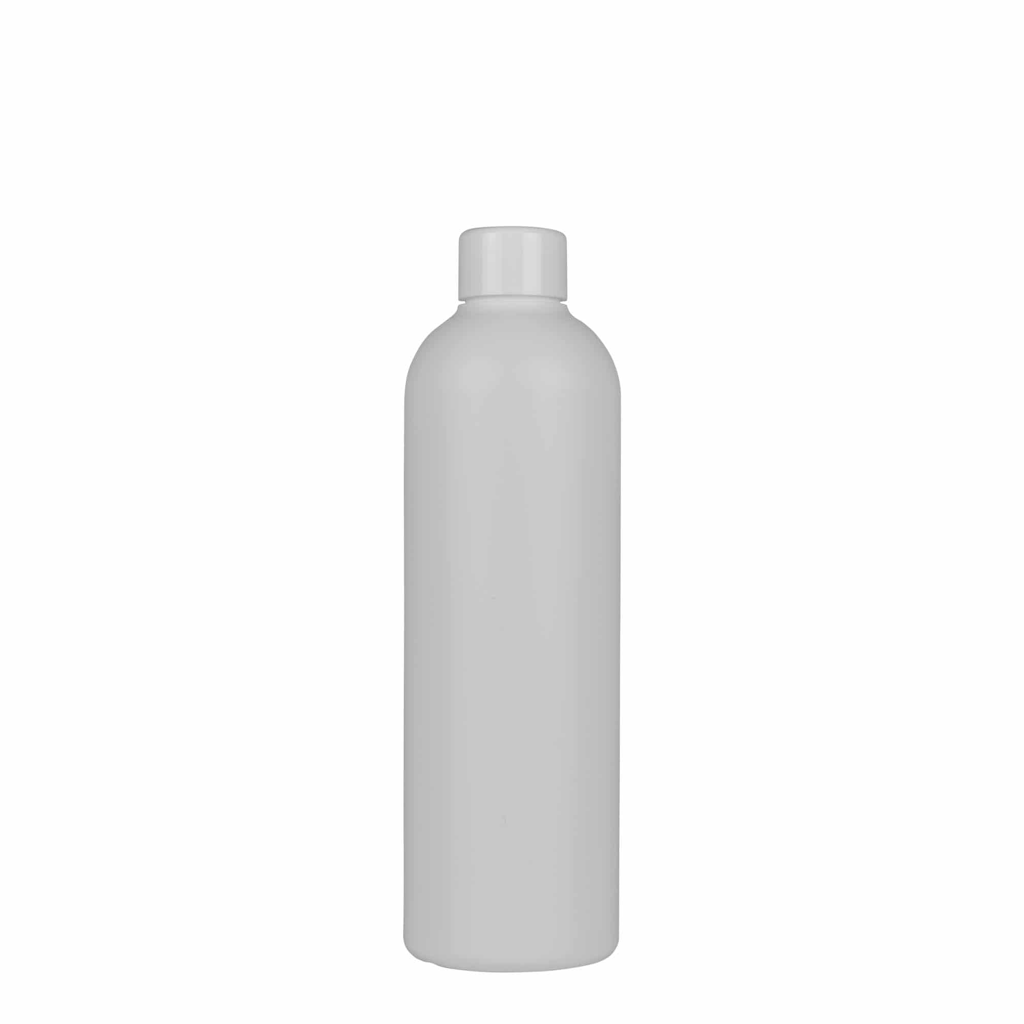300 ml пластмасова бутилка „Tuffy“, HDPE, бяла, затваряне: винтова капачка GPI 24/410