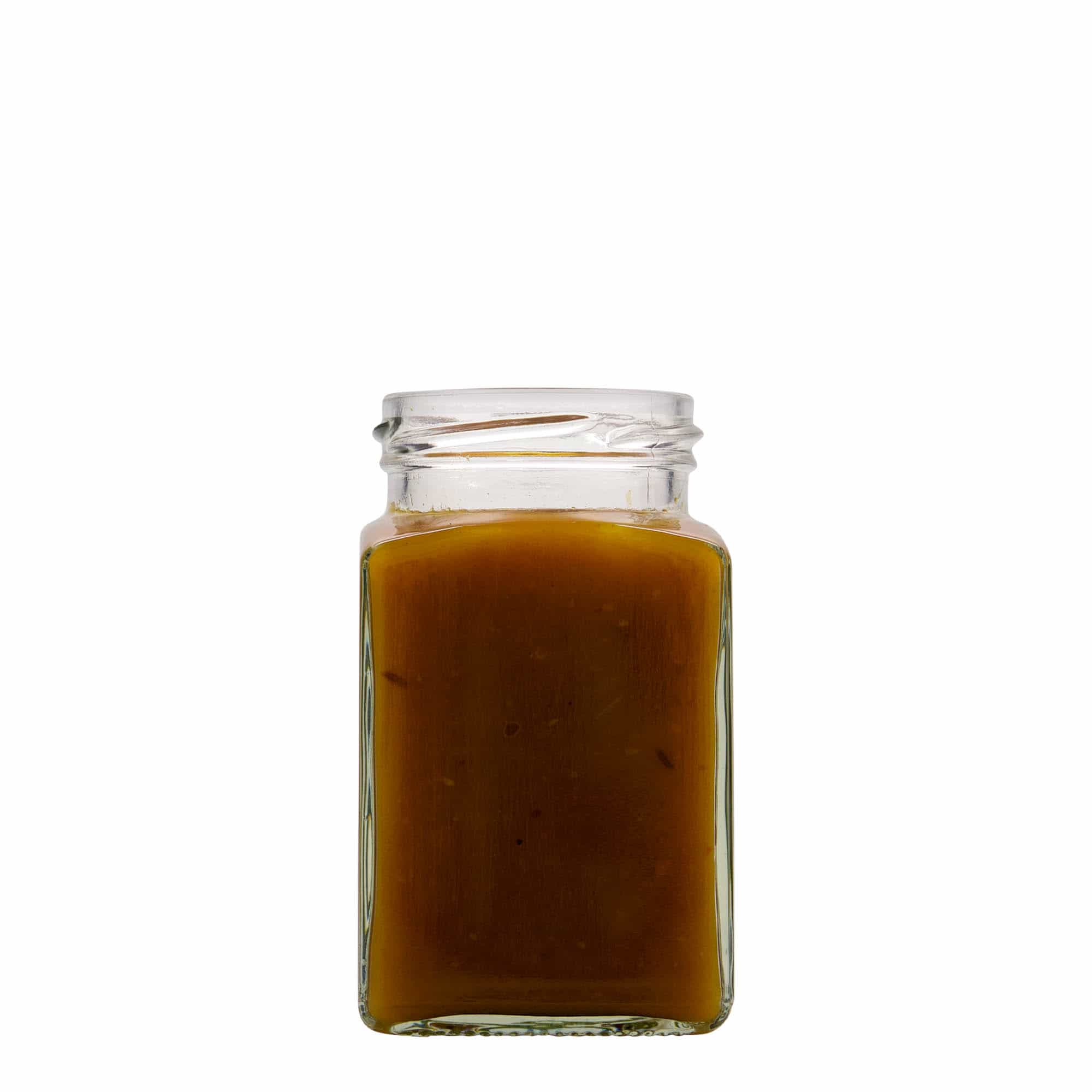 260 ml четириъгълен буркан, затваряне: винтов капак Twist-Off (TO 58)