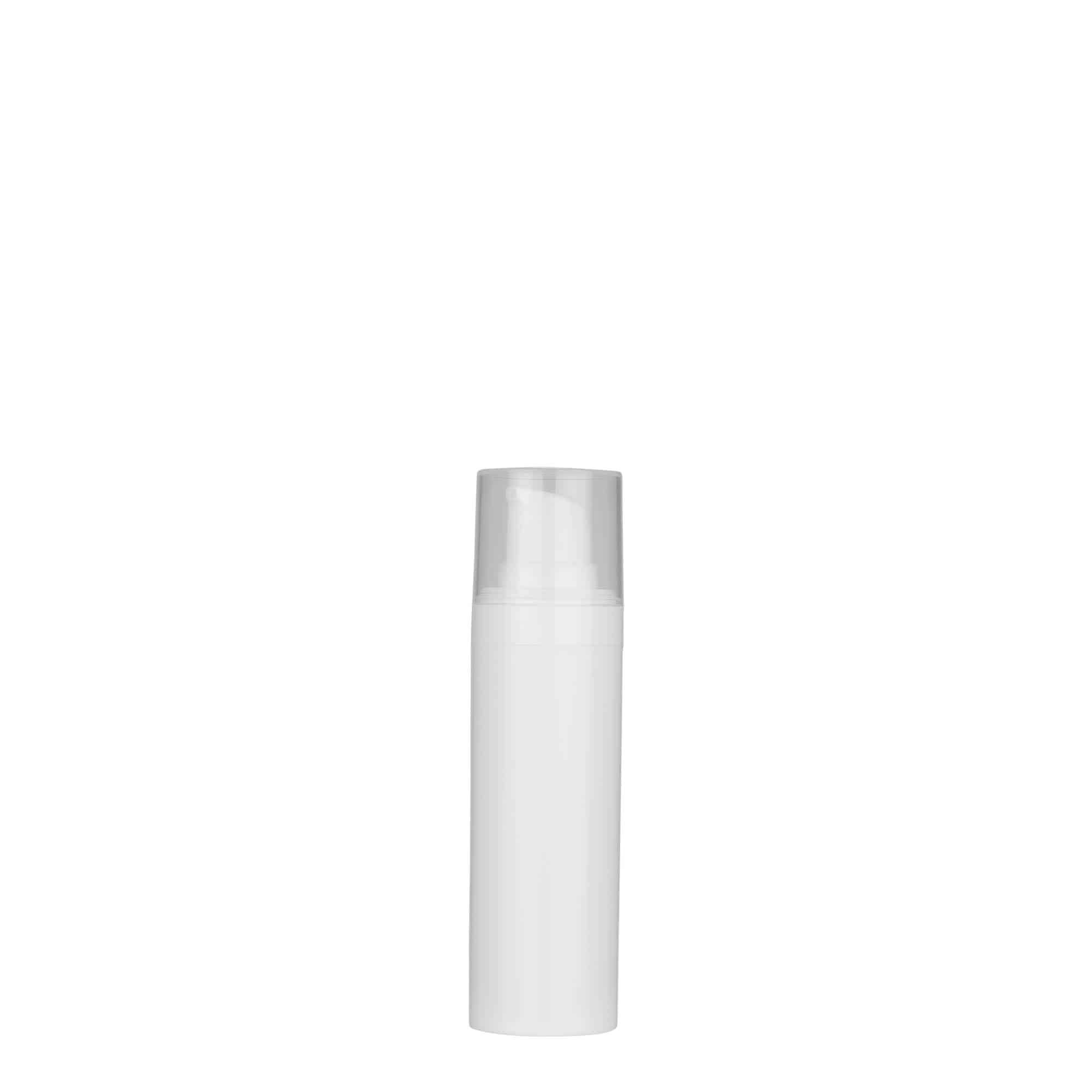 30 ml безвъздушен дозатор „Micro“, PP пластмаса, бял