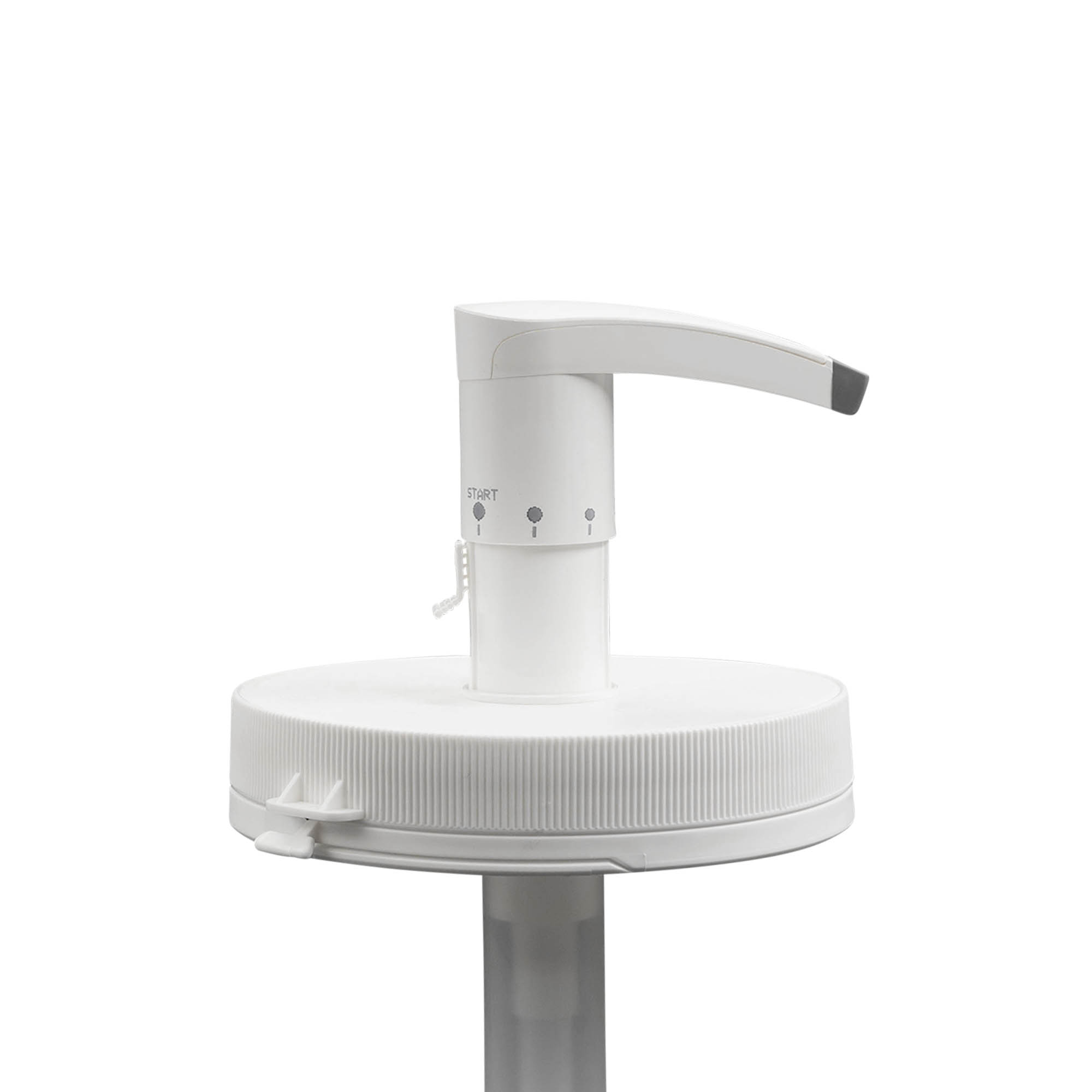 Дозираща помпа за 1.240 мл „Securibox“, PE пластмаса, бяла, за отвор: винтова капачка Дозираща помпа за 1.240 мл „Securibox“, PE пластмаса, бяла, за отвор: винтова капачка