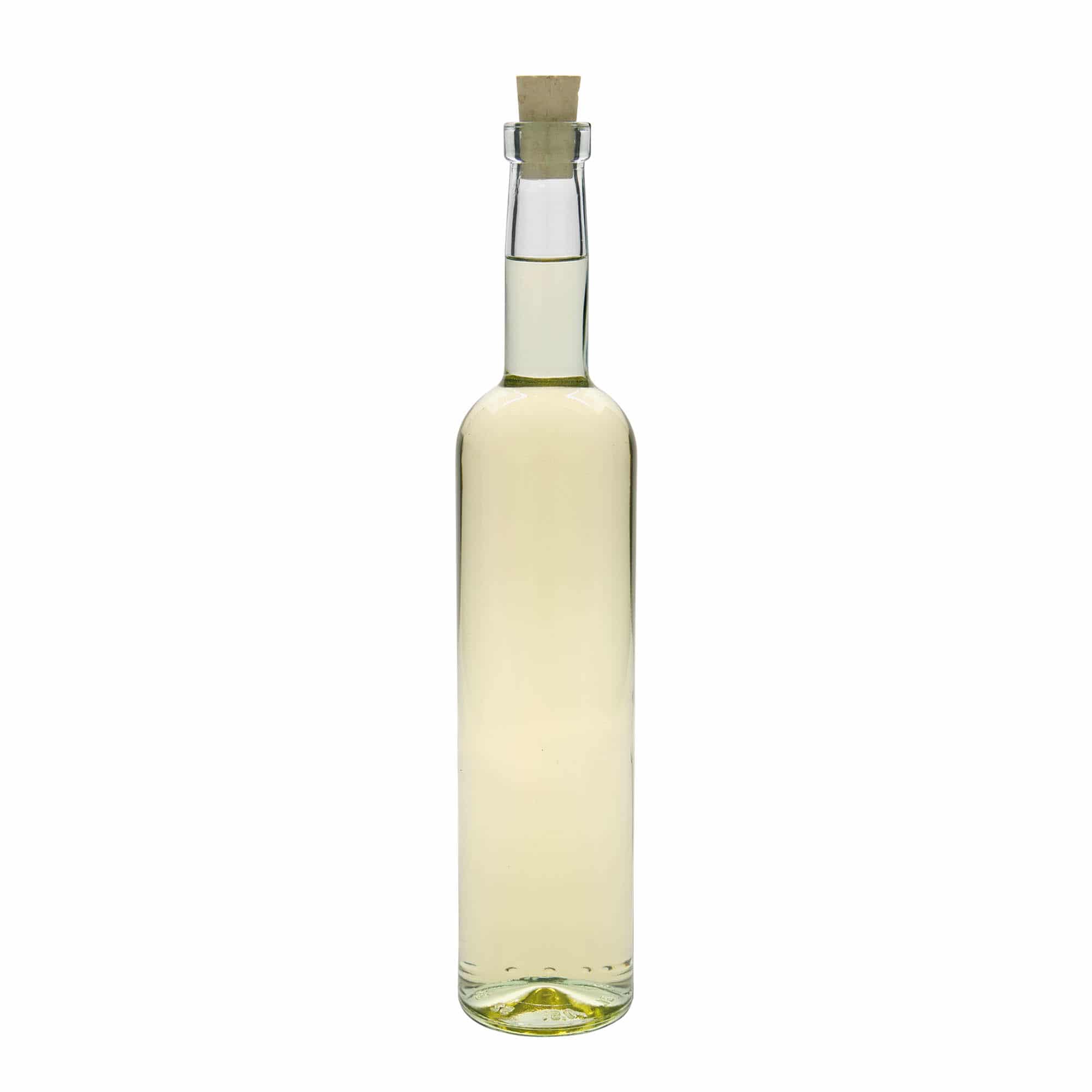 500 ml стъклена бутилка „Бордо“, затваряне: коркова тапа