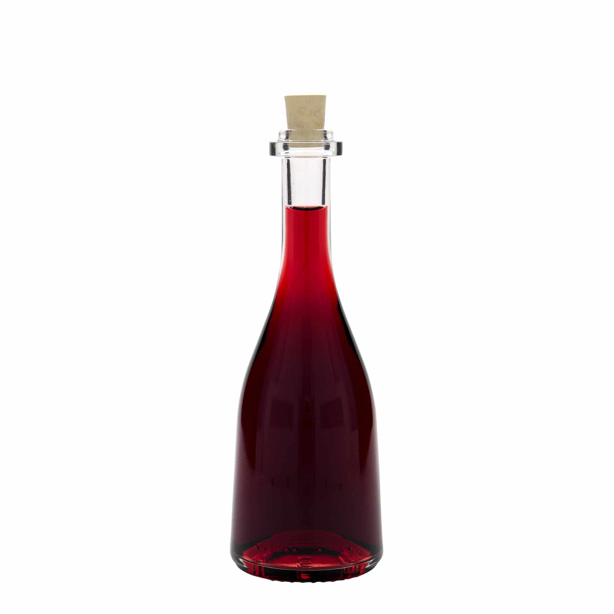 200 ml стъклена бутилка „Футбол“, затваряне: коркова тапа