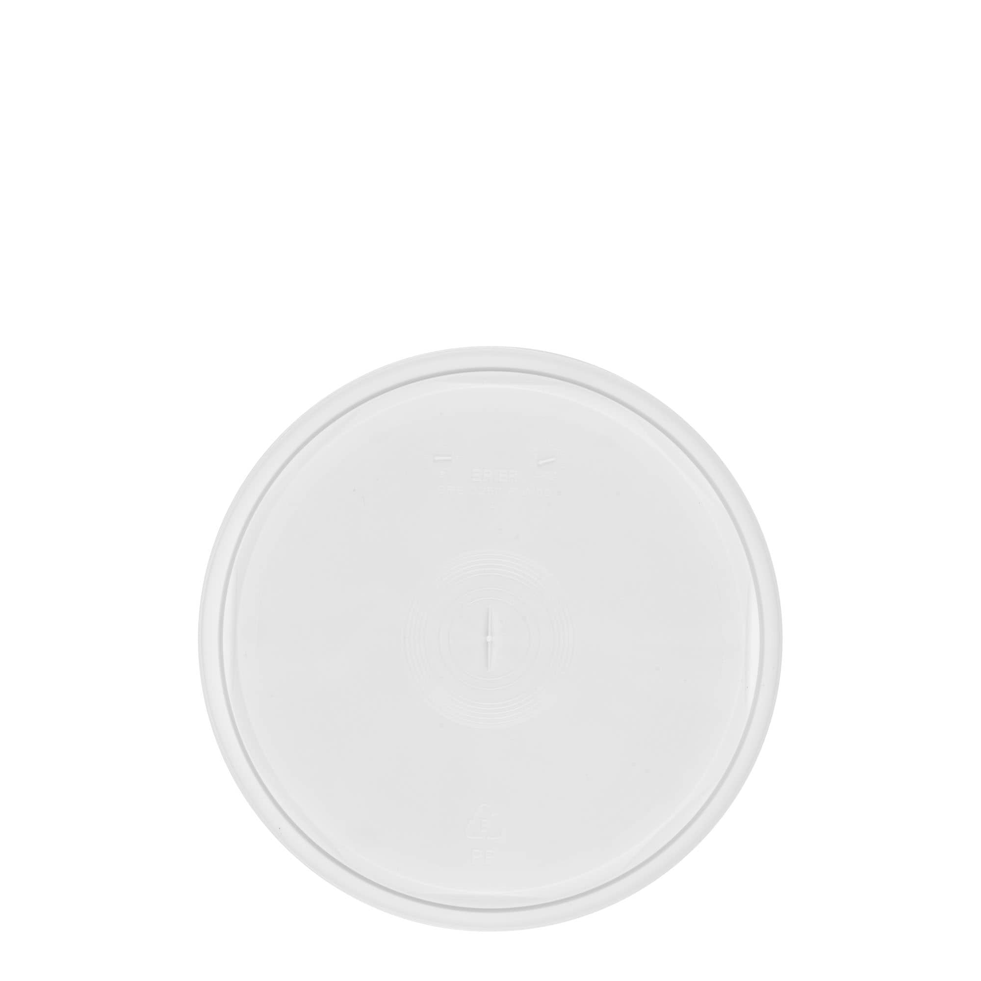 Капак за 2,5 l кофа, PP пластмаса, бял