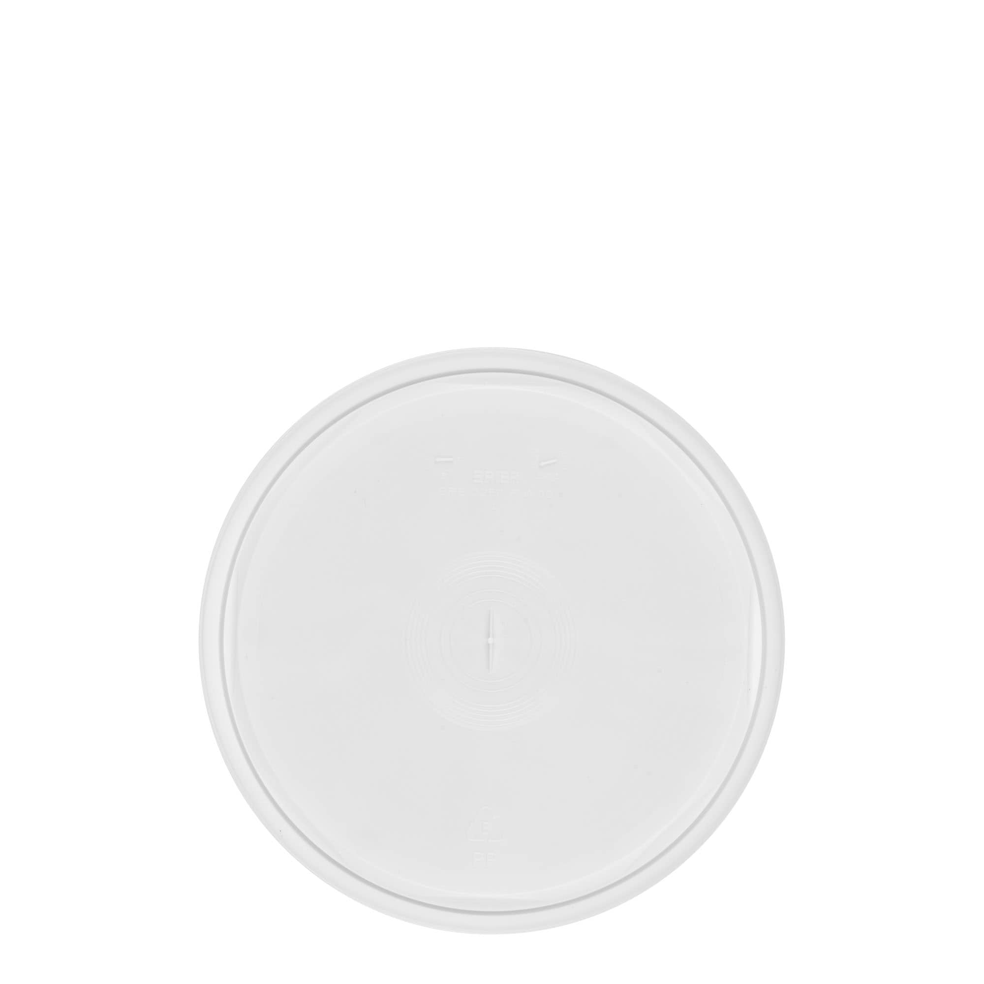 Капак за кофа 2,5 л, PP пластмаса, бял
