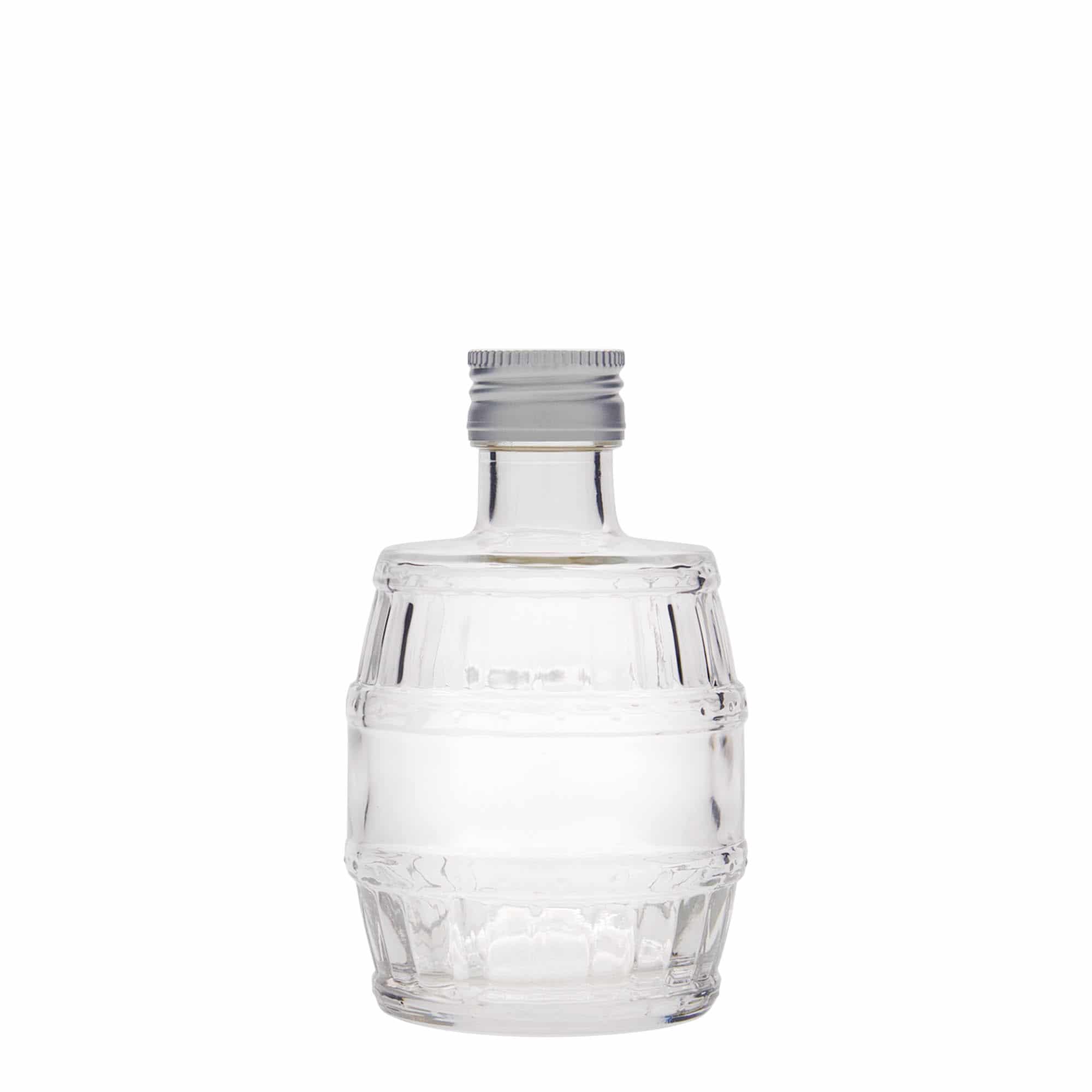 200 ml стъклена бутилка „Fass“, затваряне: капачка PP 28