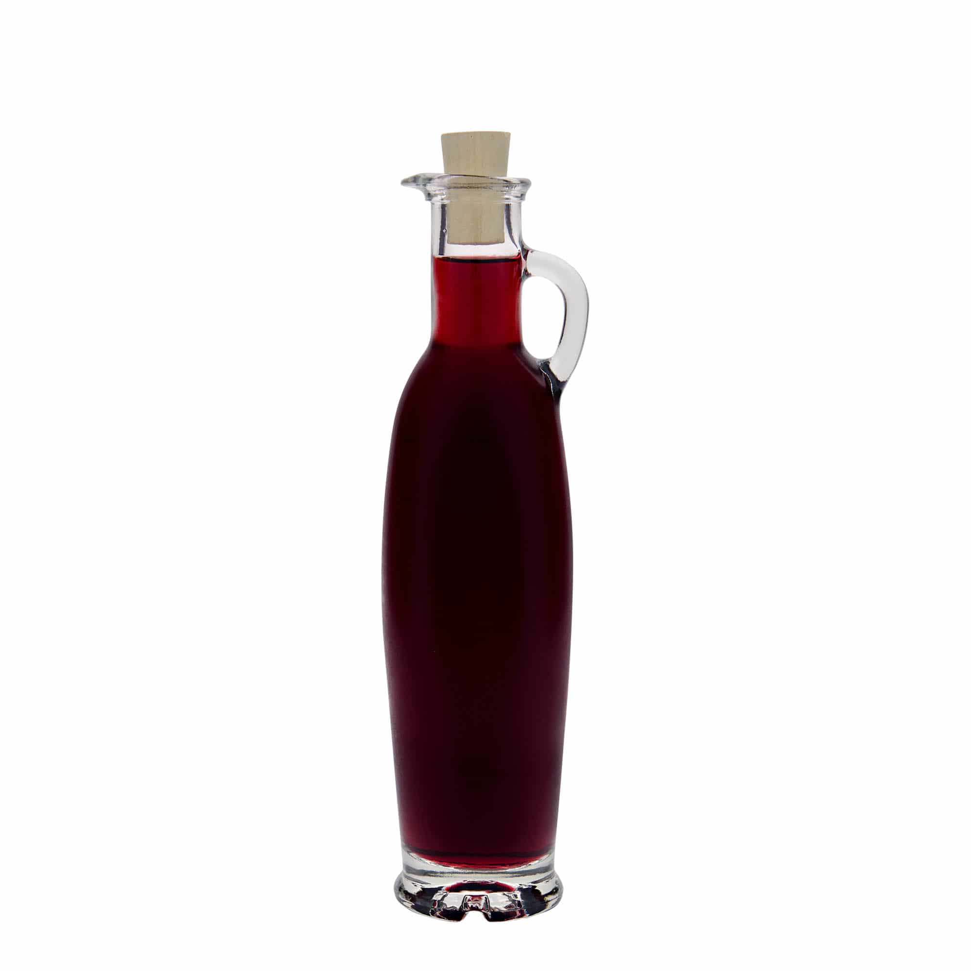 250 ml стъклена бутилка „Simona“, затваряне: коркова тапа
