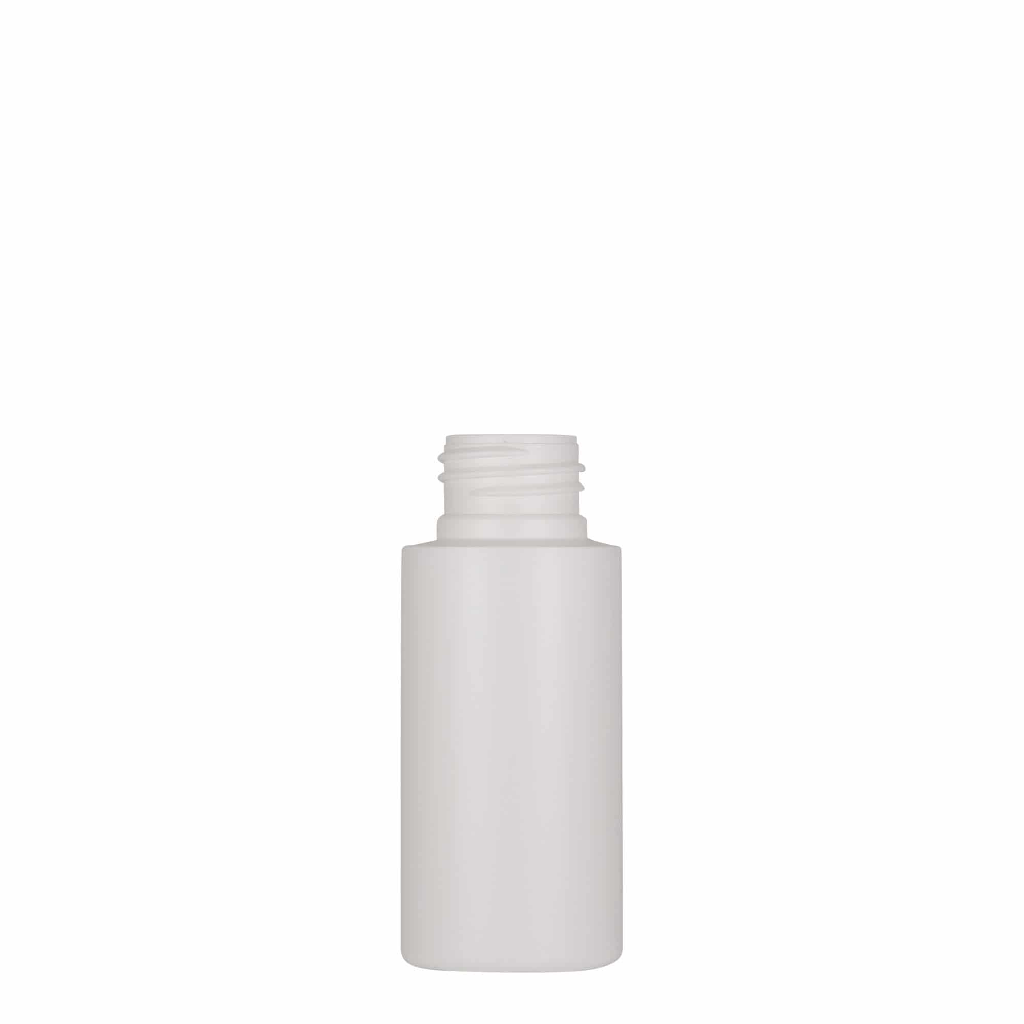 50 ml пластмасова бутилка „Pipe“, Green HDPE, бяла, затваряне: винтова капачка GPI 24/410 50 ml пластмасова бутилка „Pipe“, Green HDPE, бяла, затваряне: винтова капачка GPI 24/410