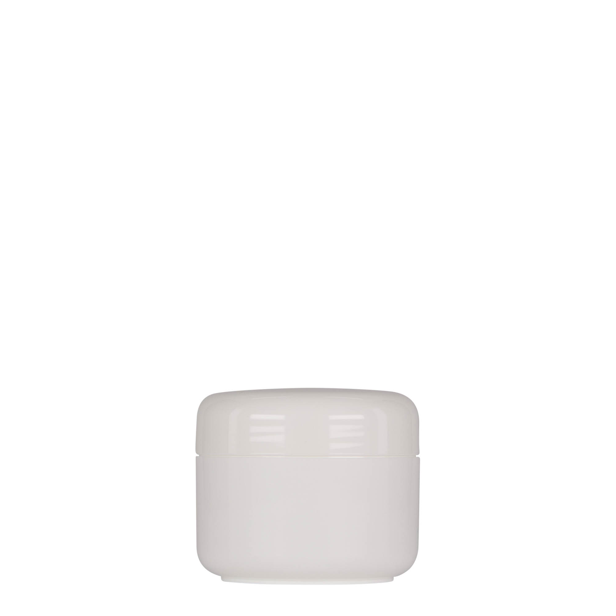 50 мл пластмасова кутийка 'Bianca', PP, бяла, отвор: винтова капачка 50 мл пластмасова кутийка 'Bianca', PP, бяла, отвор: винтова капачка
