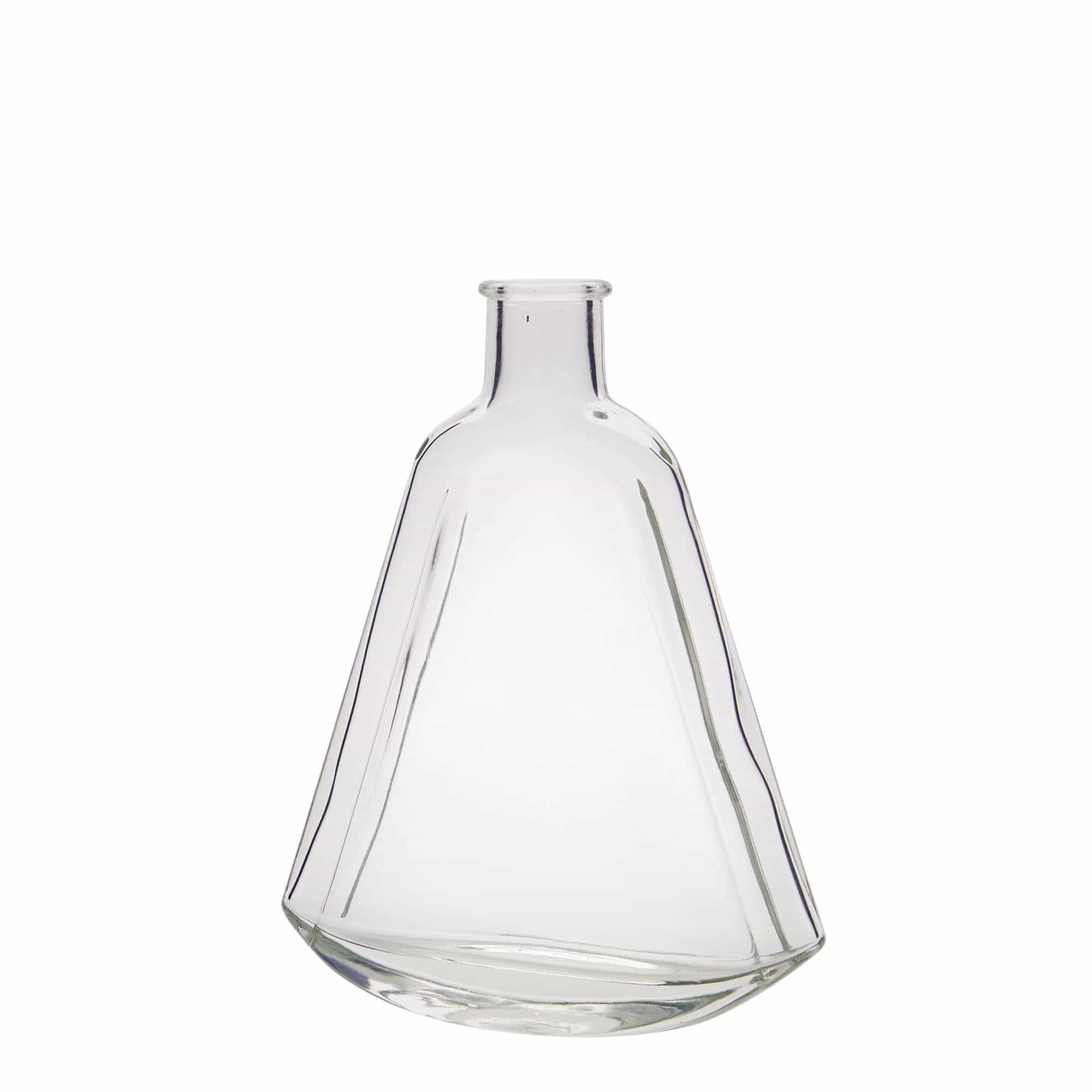 200 ml стъклена бутилка „Maurizio“, овална, затваряне: коркова тапа