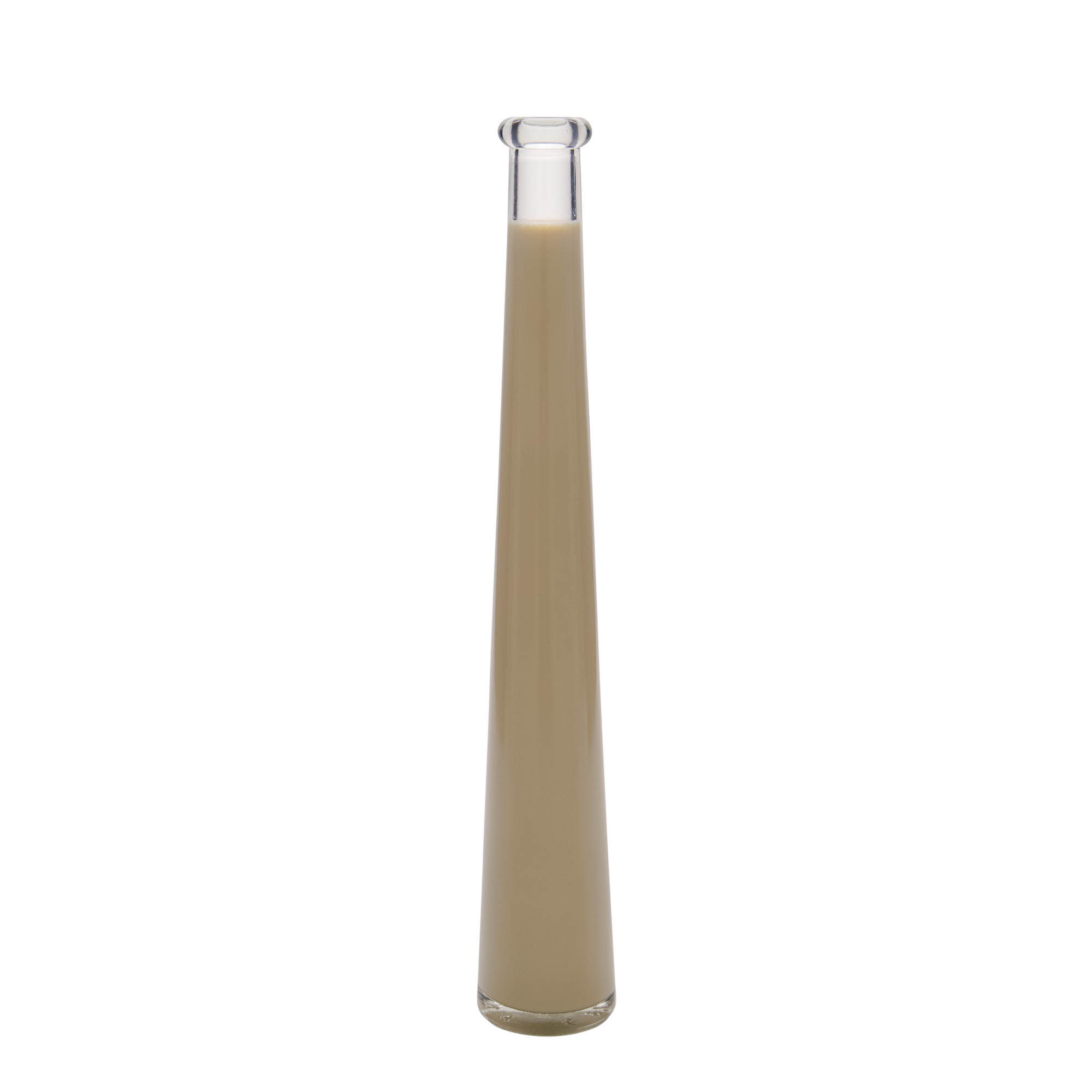 200 ml стъклена бутилка „Dama Rondo“, затваряне: коркова тапа