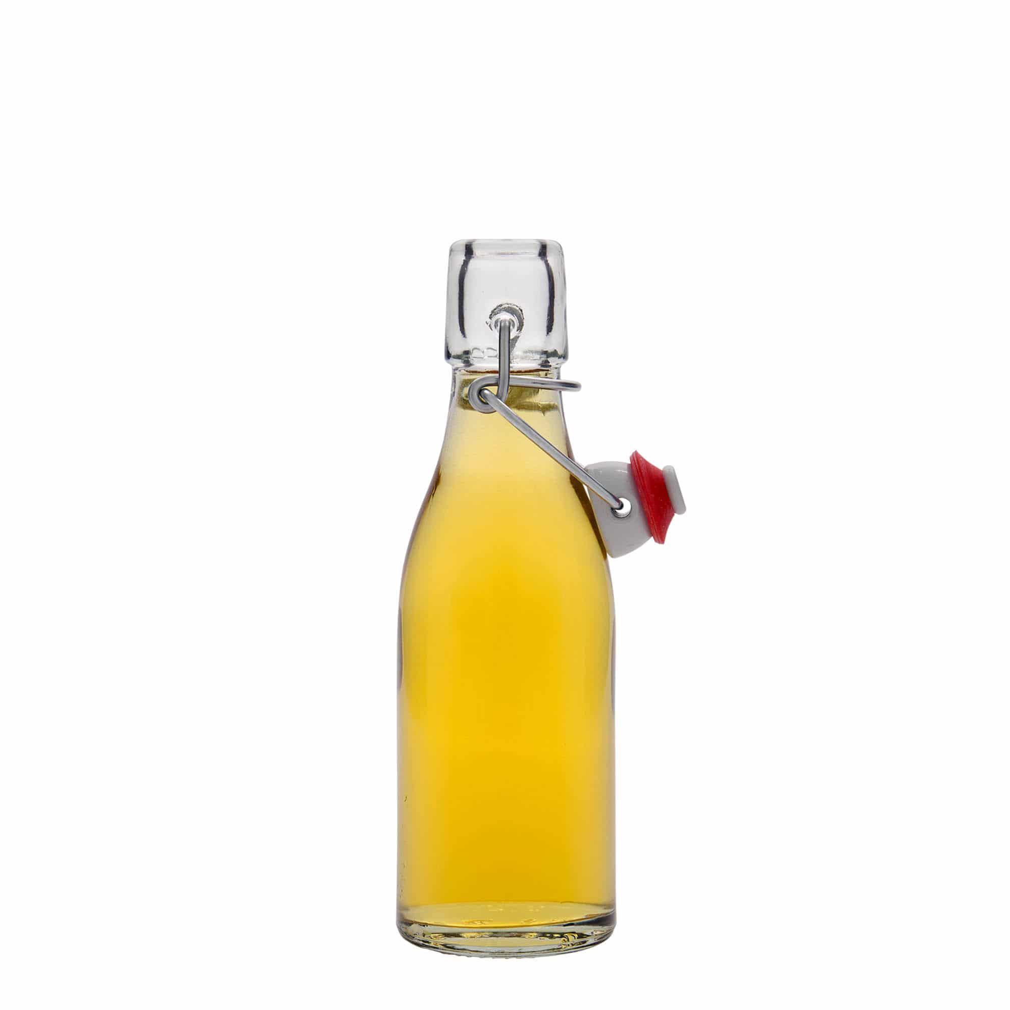 200 ml стъклена бутилка „Paul“, затваряне: тапа с клипс