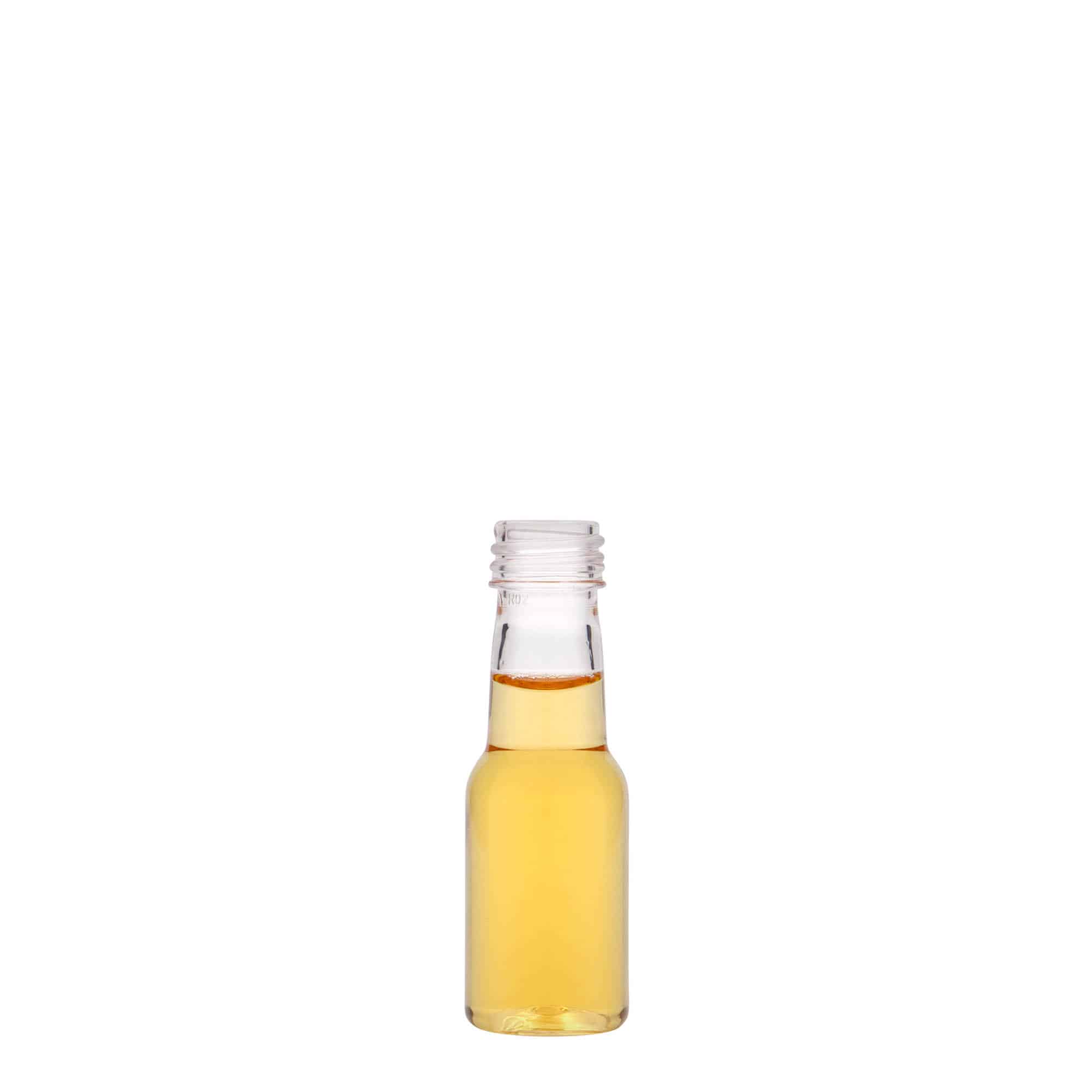 20 ml PET бутилка „Theo“, пластмасова, затваряне: капачка PP 18