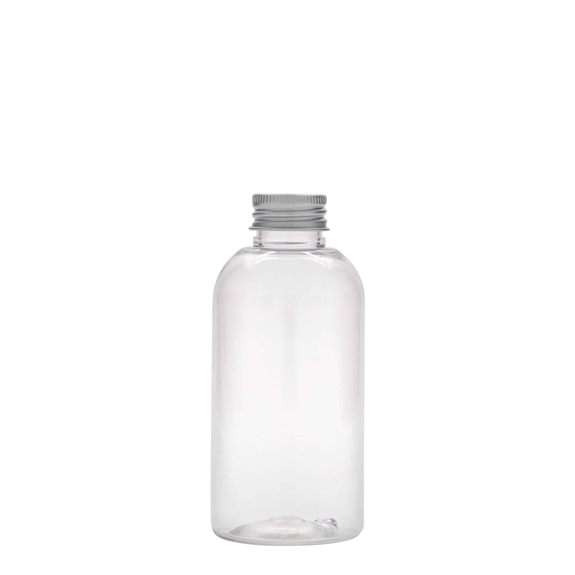 150 ml PET бутилка „Бостън“, пластмасова, затваряне: винтова капачка GPI 24/410 150 ml PET бутилка „Бостън“, пластмасова, затваряне: винтова капачка GPI 24/410