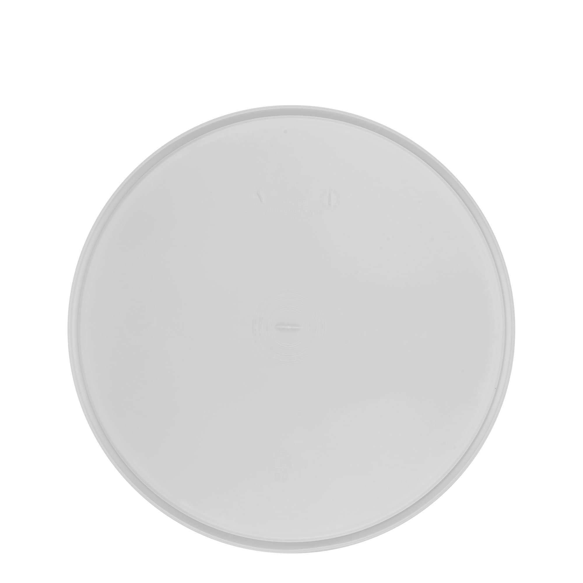 Капак за 20 l кофа, PP пластмаса, бял