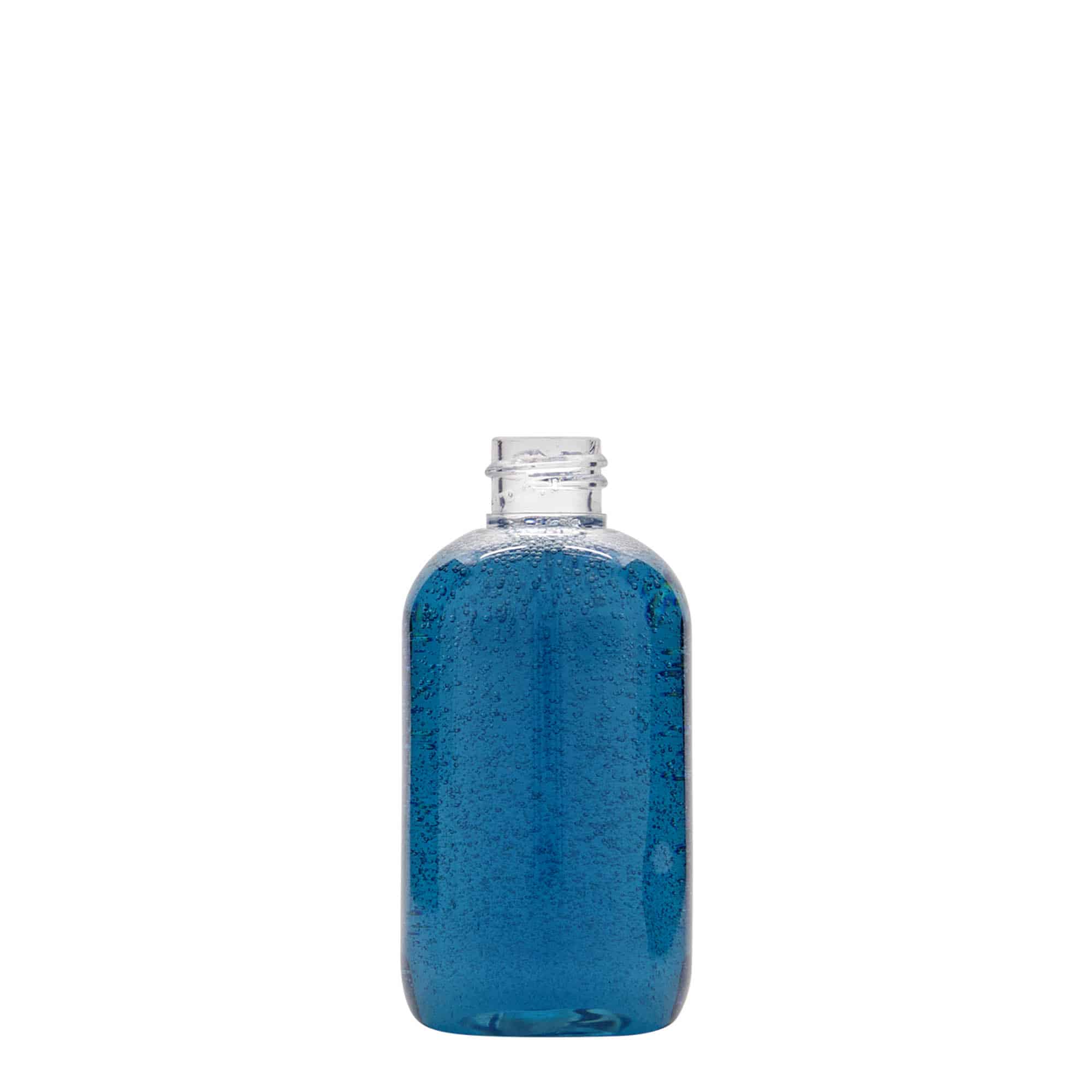 100 ml PET бутилка „Бостън“, пластмасова, затваряне: винтова капачка GPI 20/410