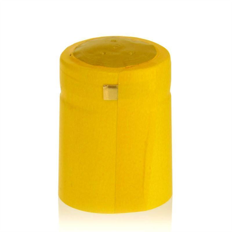Свивна капсула 32x41, PVC пластмаса, жълта Свивна капсула 32x41, PVC пластмаса, жълта