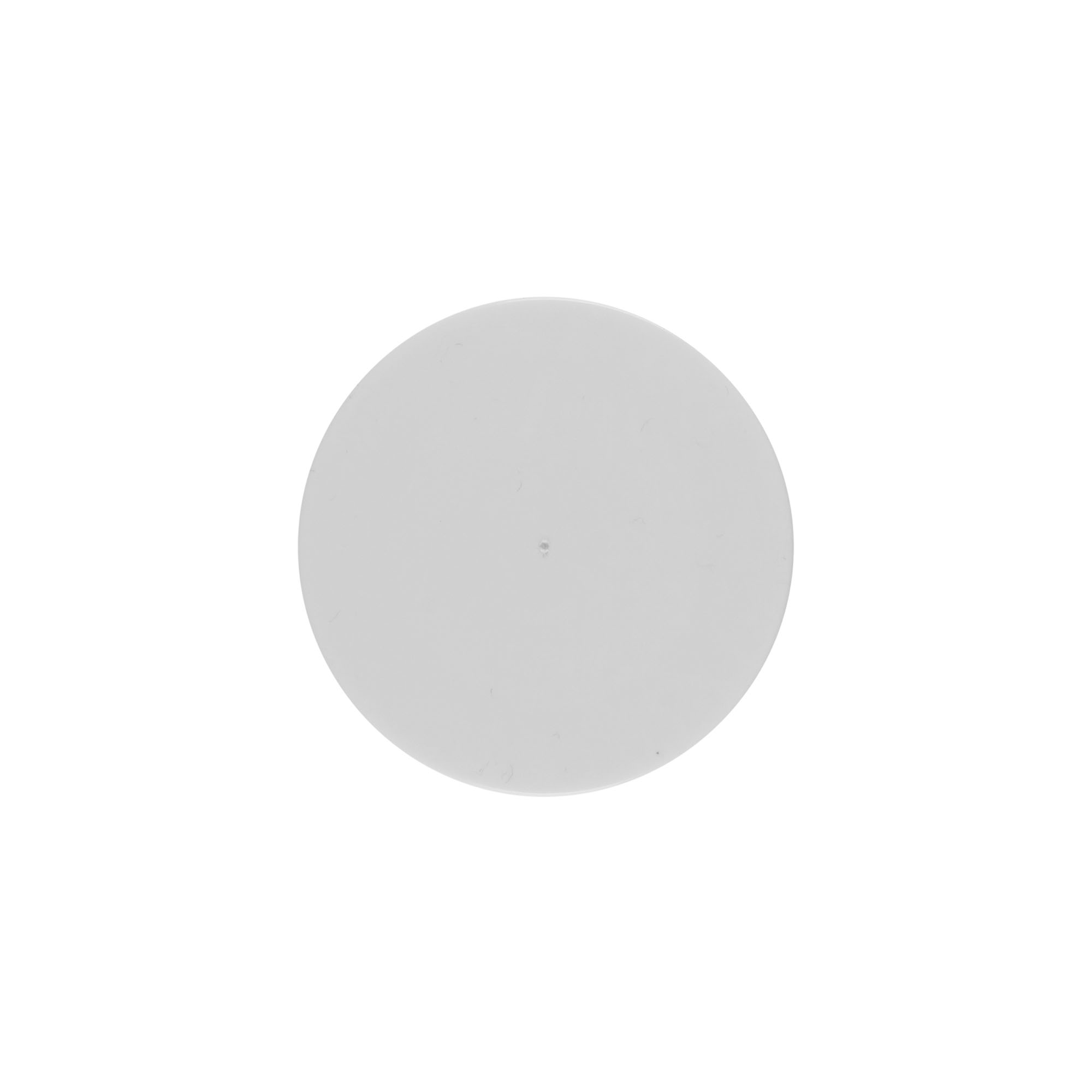 Покривна плоча за 30 мл „Bianca“, пластмаса PP, бяла Покривна плоча за 30 мл „Bianca“, пластмаса PP, бяла