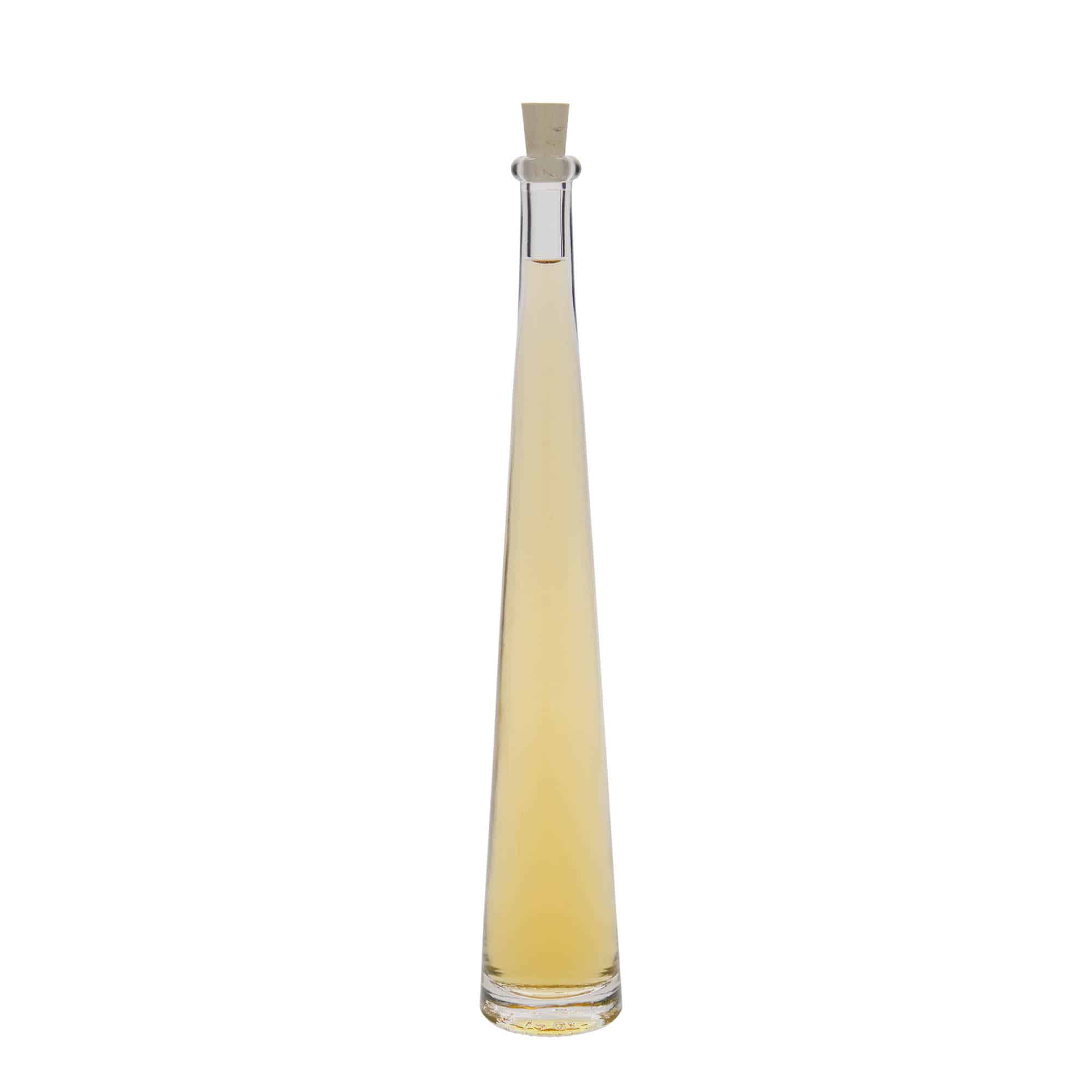 100 ml стъклена бутилка „Dama Rondo“, затваряне: коркова тапа