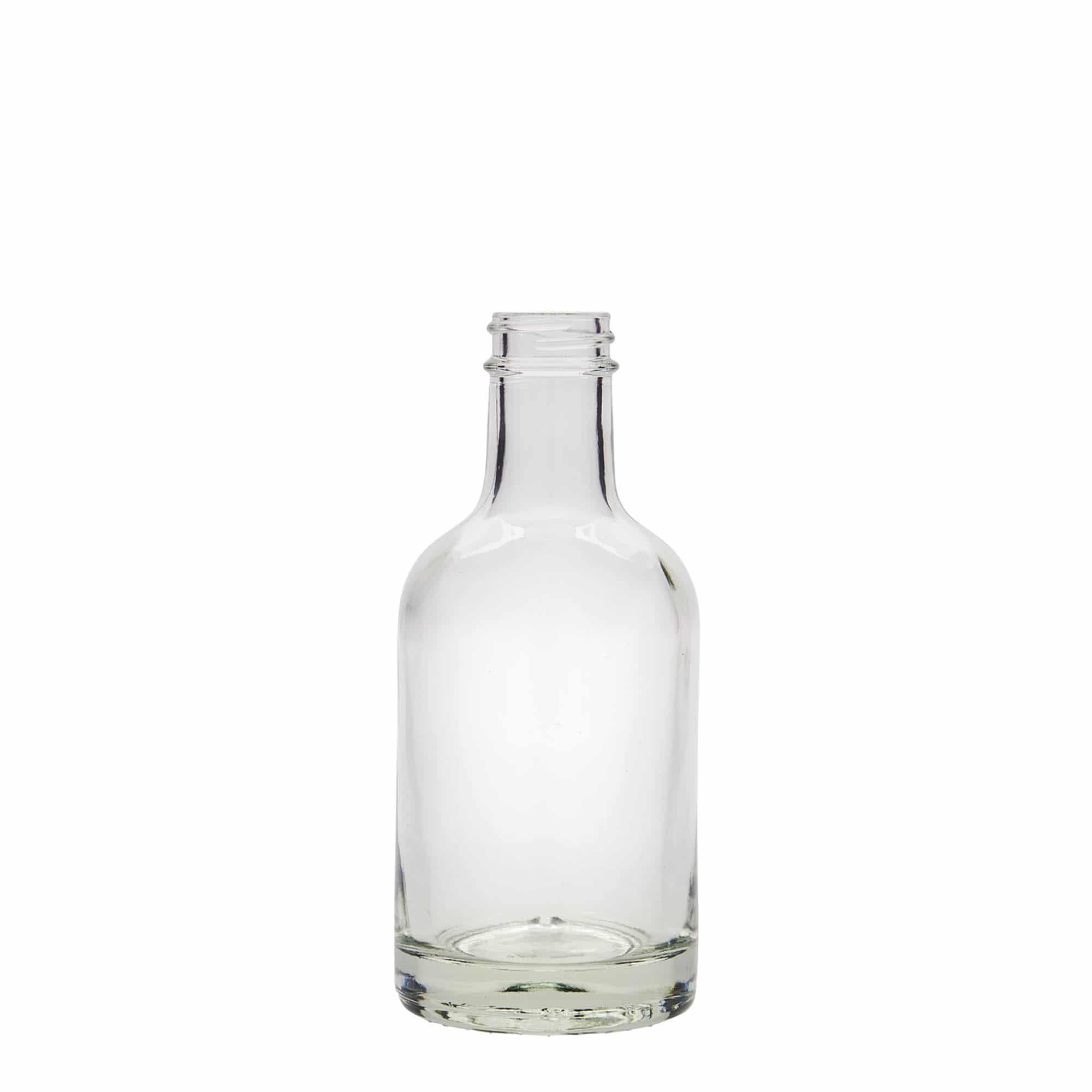 200 ml стъклена бутилка „First Class“, затваряне: винтова капачка GPI 28 200 ml стъклена бутилка „First Class“, затваряне: винтова капачка GPI 28