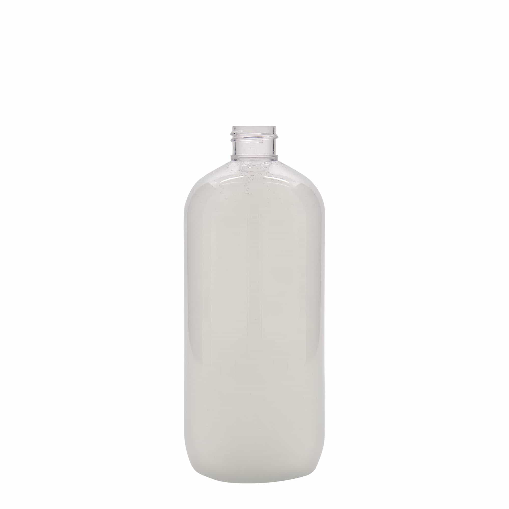 500 ml PET бутилка „Бостън“, пластмасова, затваряне: винтова капачка GPI 24/410