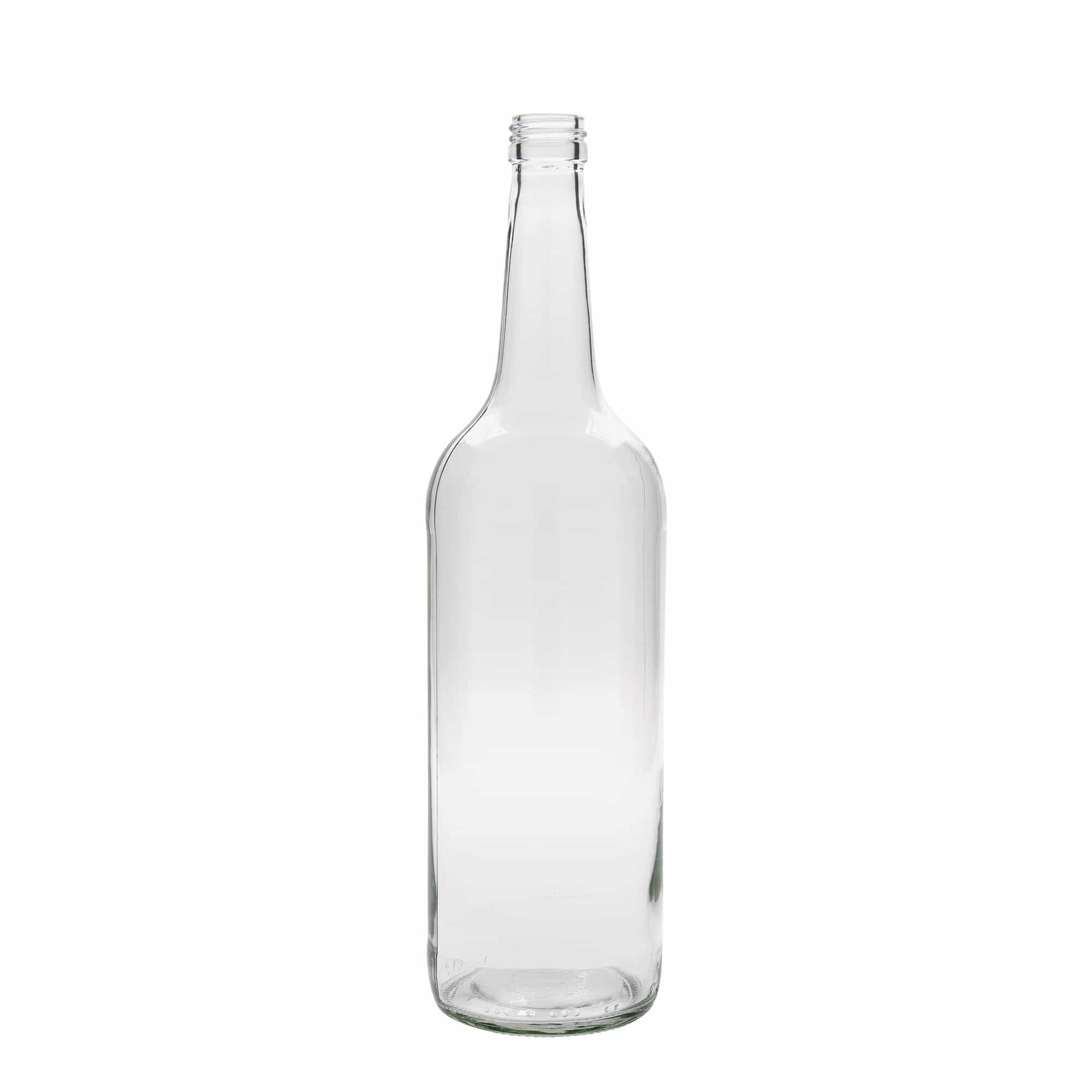 1000 ml стъклена бутилка с право гърло, затваряне: коркова тапа 1000 ml стъклена бутилка с право гърло, затваряне: коркова тапа