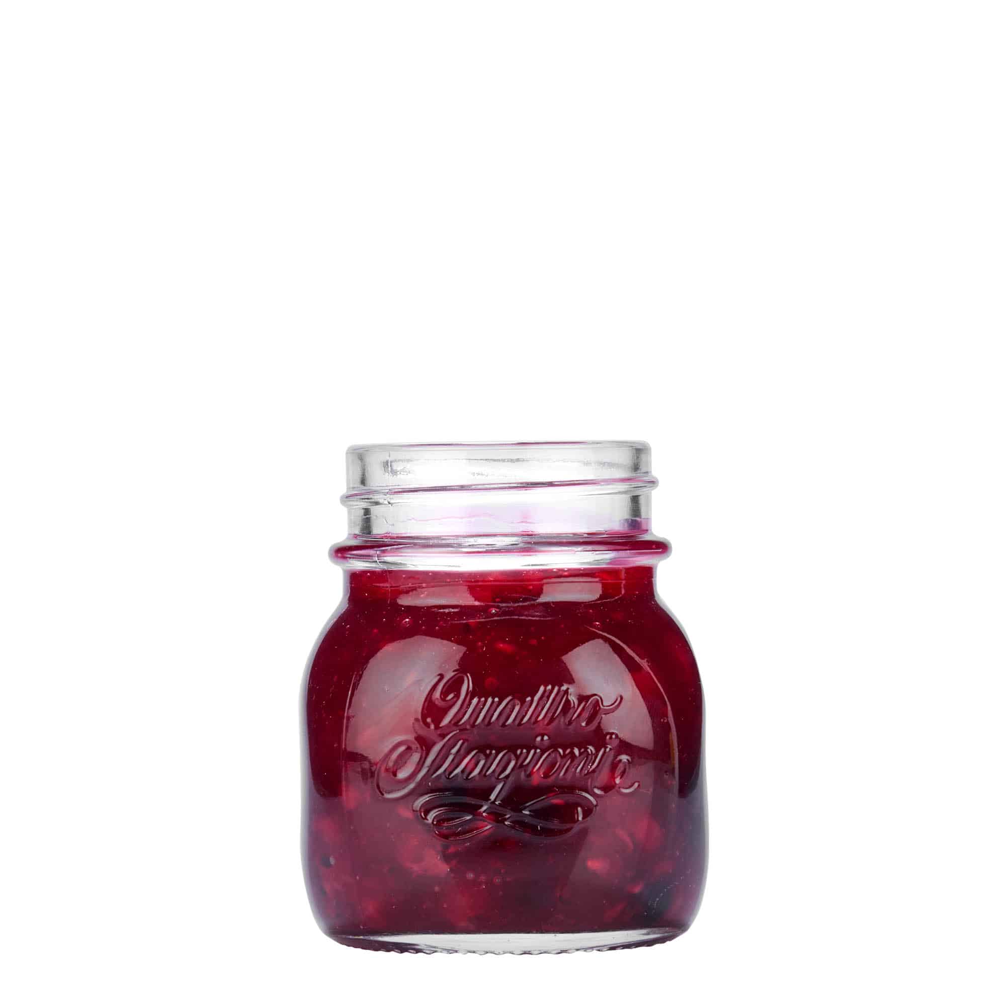 150 ml буркан „Quattro Stagioni“, затваряне: винтова капачка