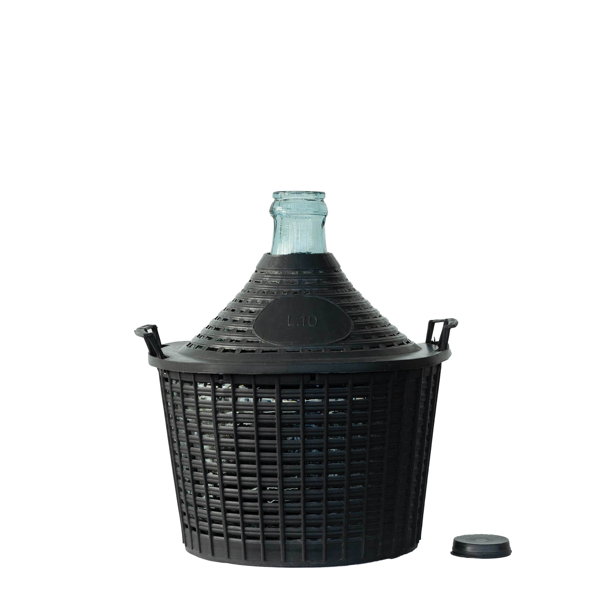 10 л бутилка с балон, тесен врат, стъкло, отвор: капак тип „Stülpdeckel“ 10 л бутилка с балон, тесен врат, стъкло, отвор: капак тип „Stülpdeckel“