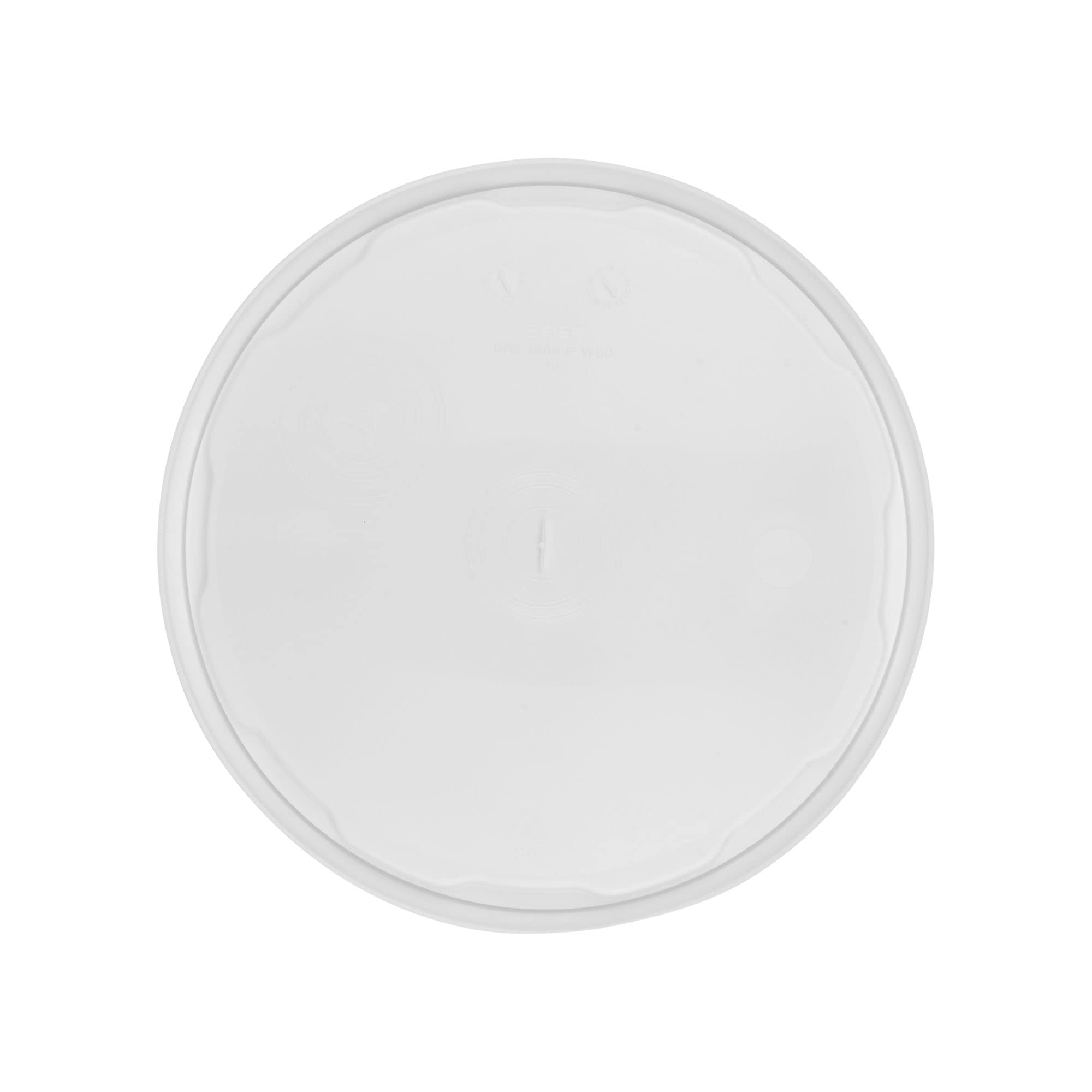 Капак за 10 l кофа, PP пластмаса, бял
