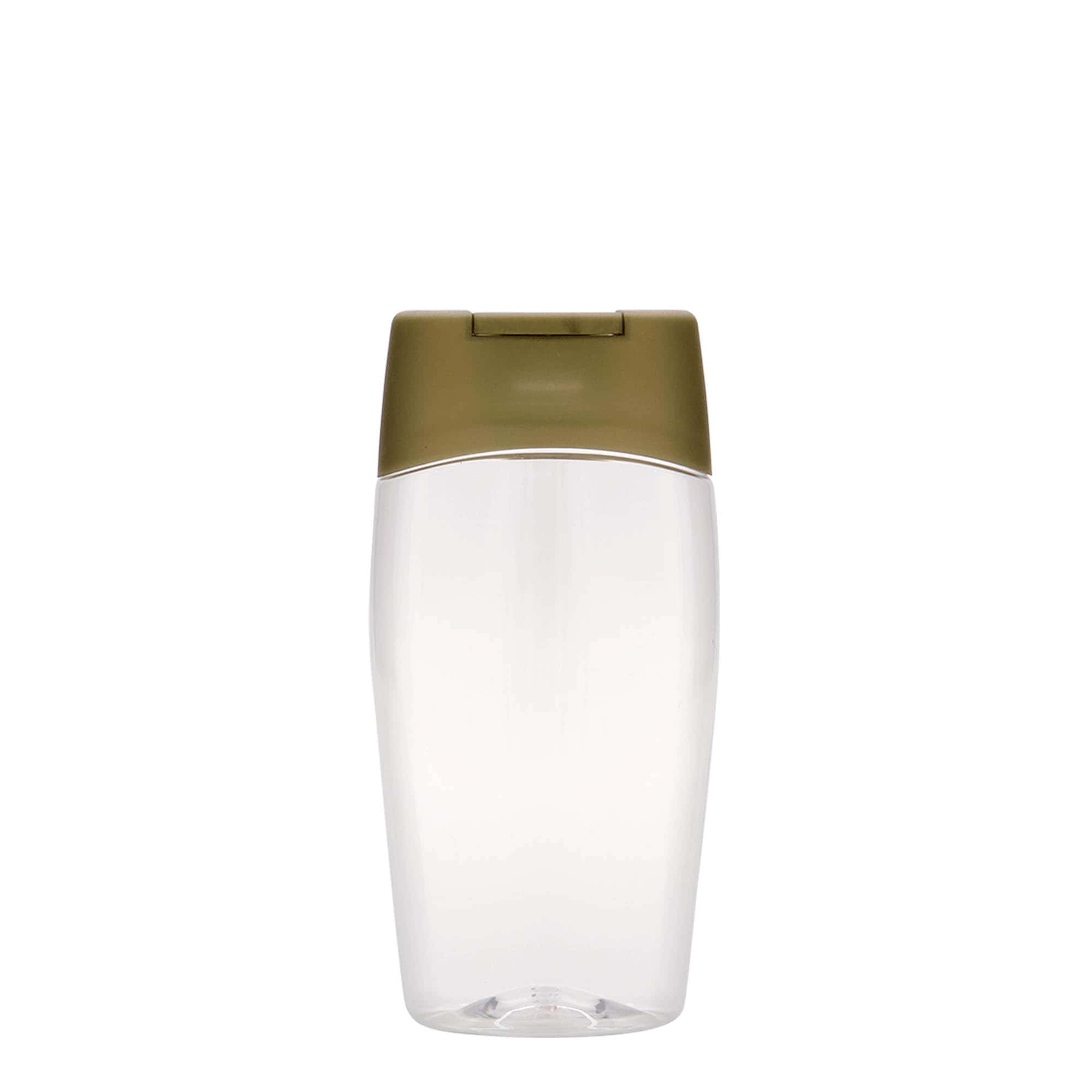 200 мл PET-бутилка „Squeeze“, овална, пластмасова