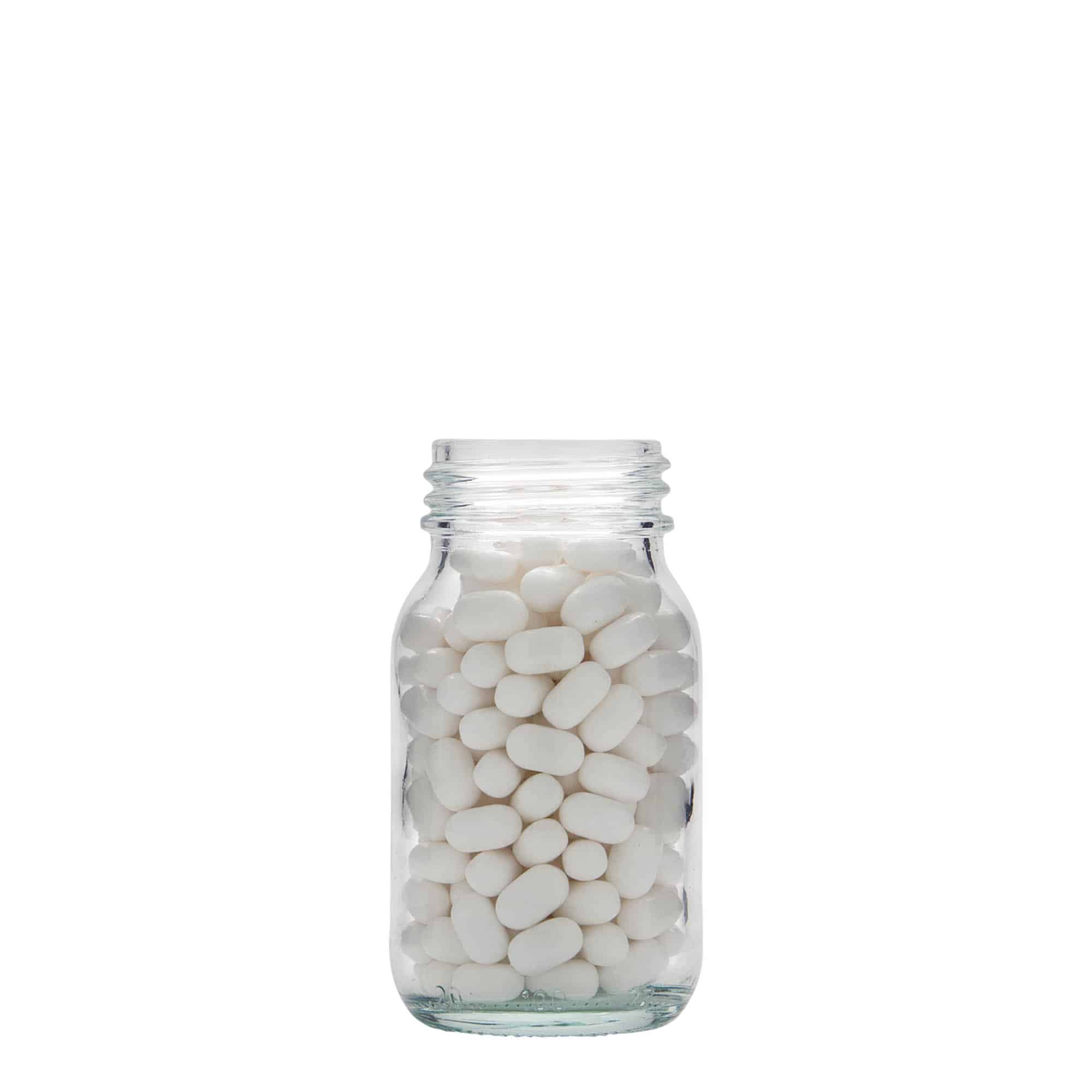 100 мл стъкло с широко гърло, отвор: DIN 40