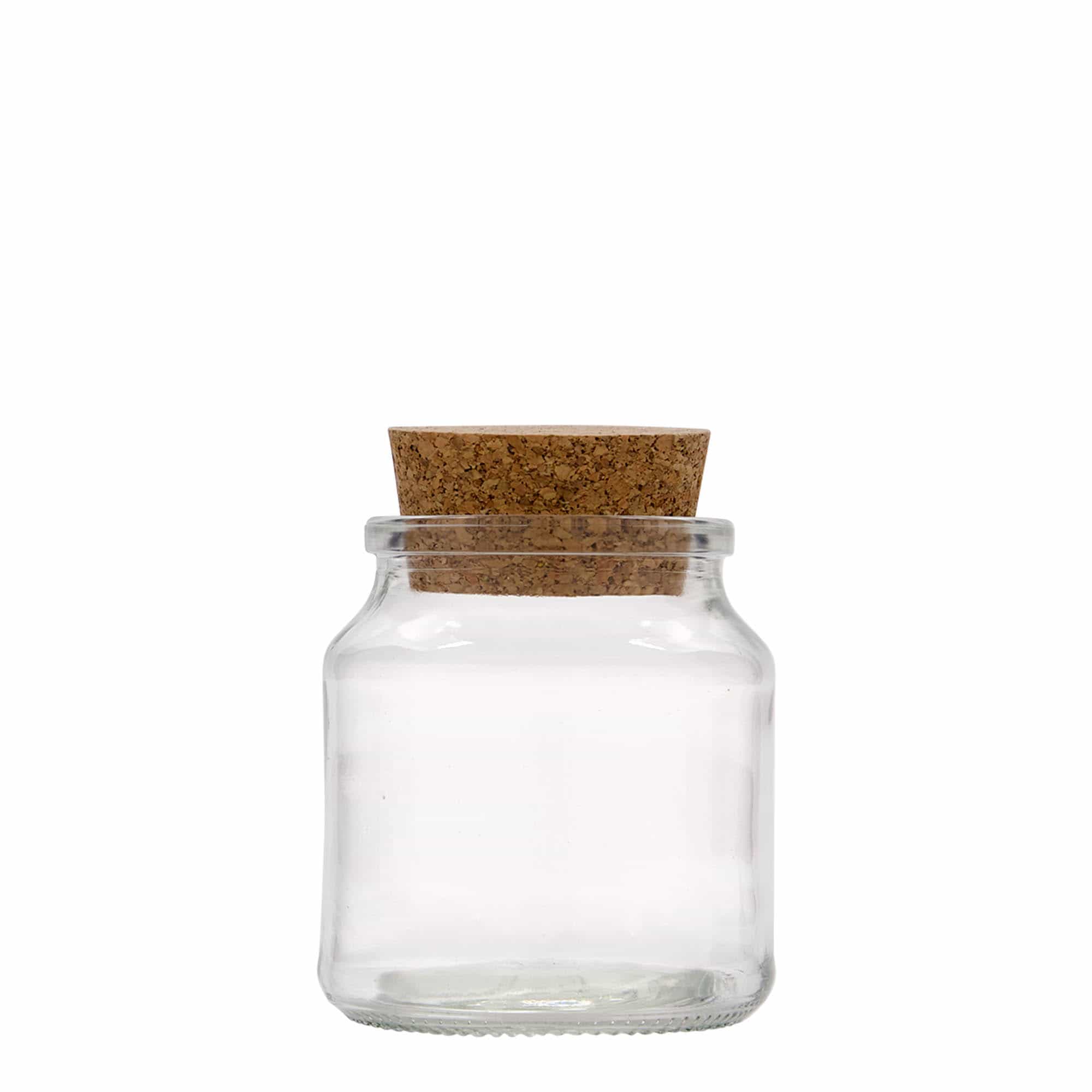 205 ml буркан с коркова тапа, затваряне: коркова тапа