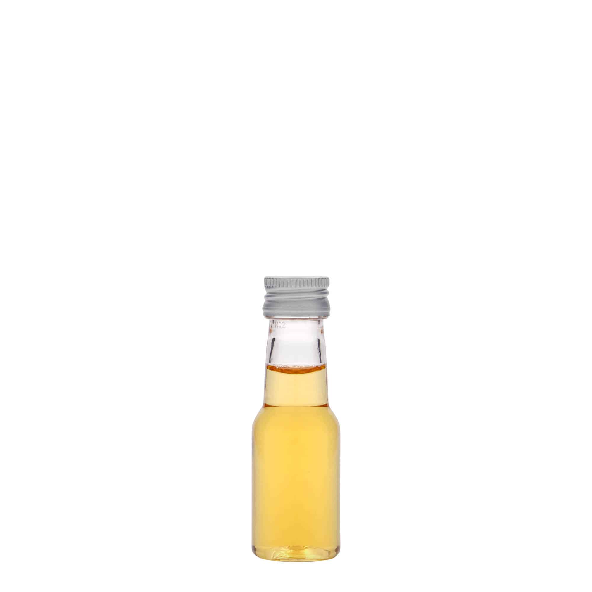 20 ml PET бутилка „Theo“, пластмасова, затваряне: капачка PP 18