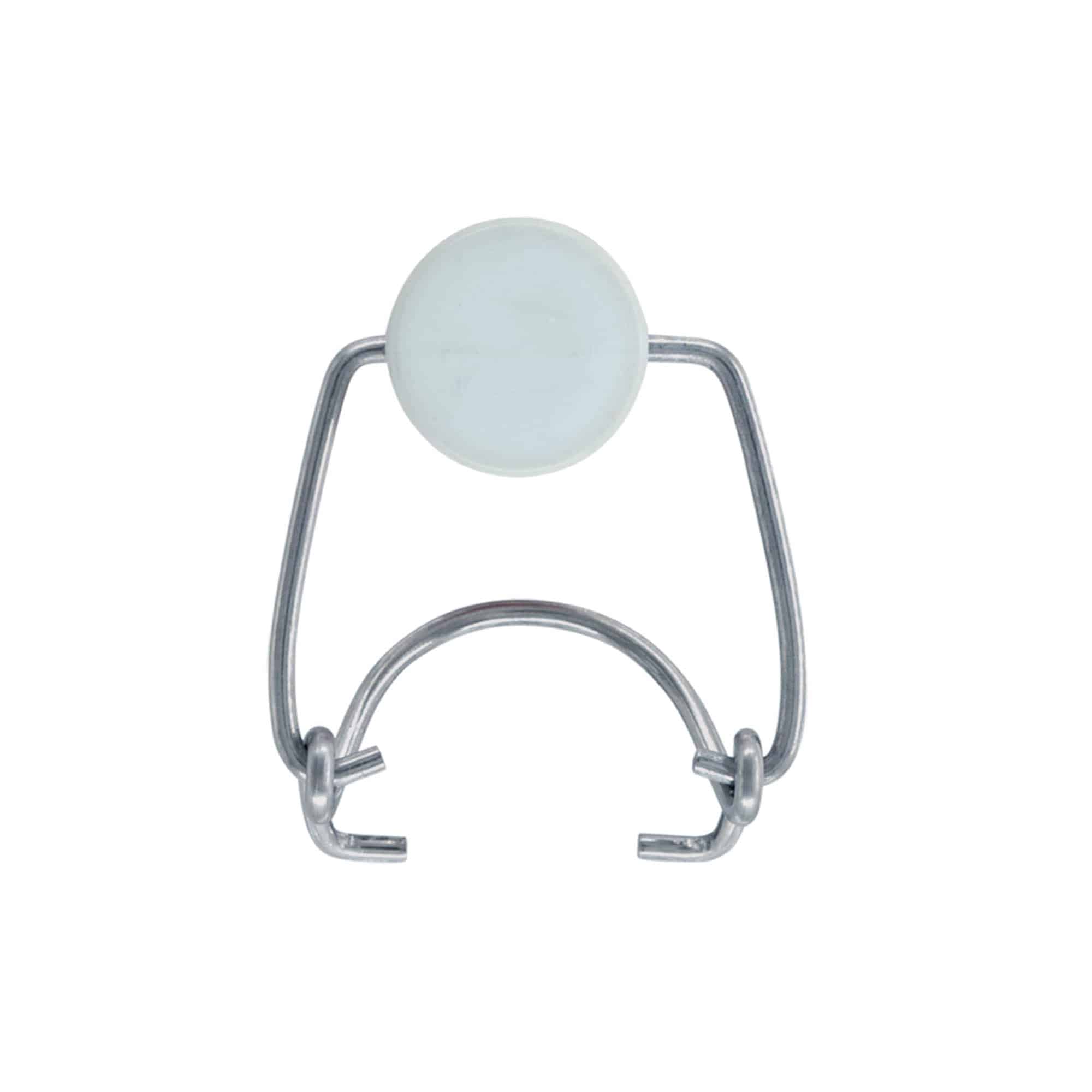 Стандартна закопчалка за зашиване #, пластмаса, червено-бяло