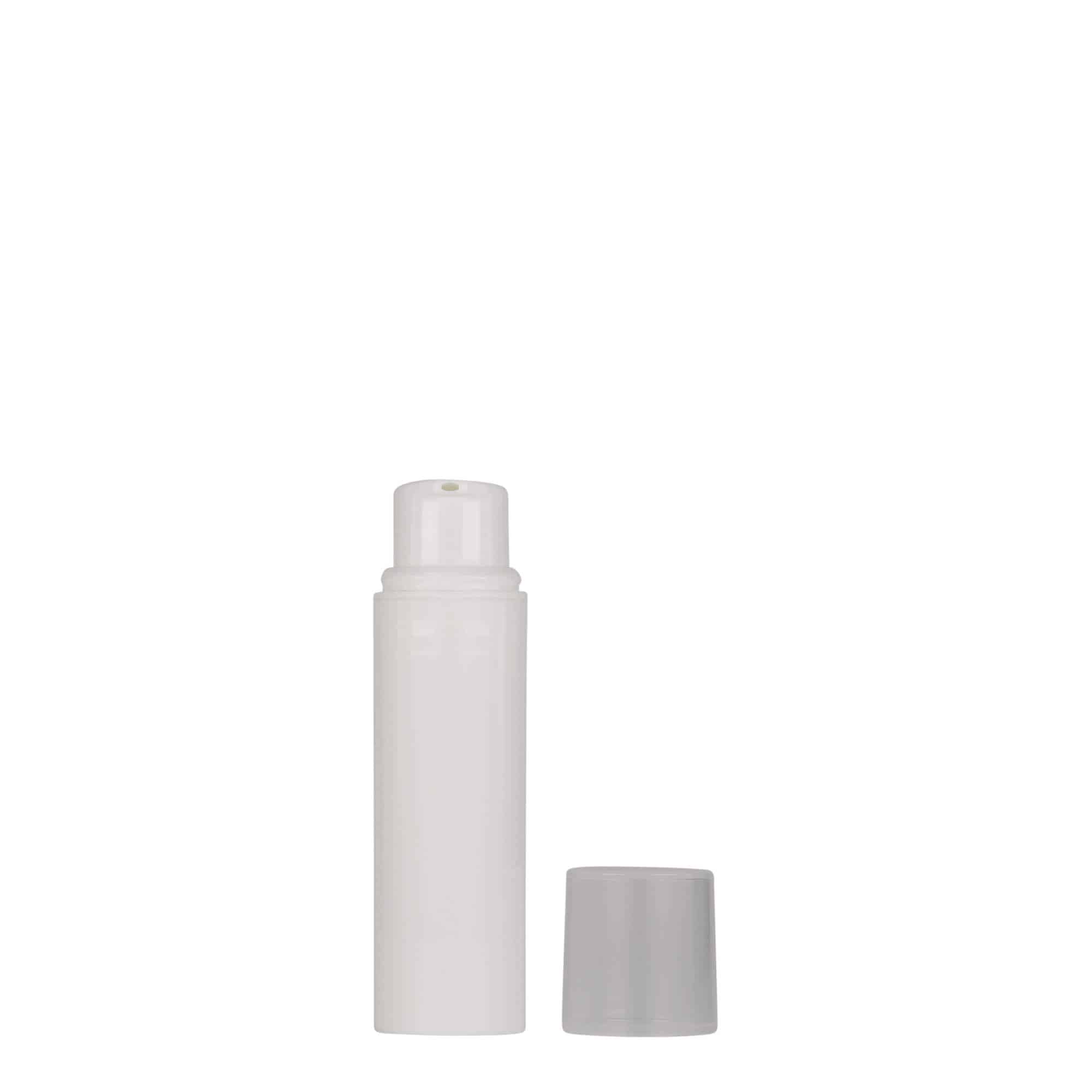 10 ml безвъздушен дозатор „Nano“, PP пластмаса, бял