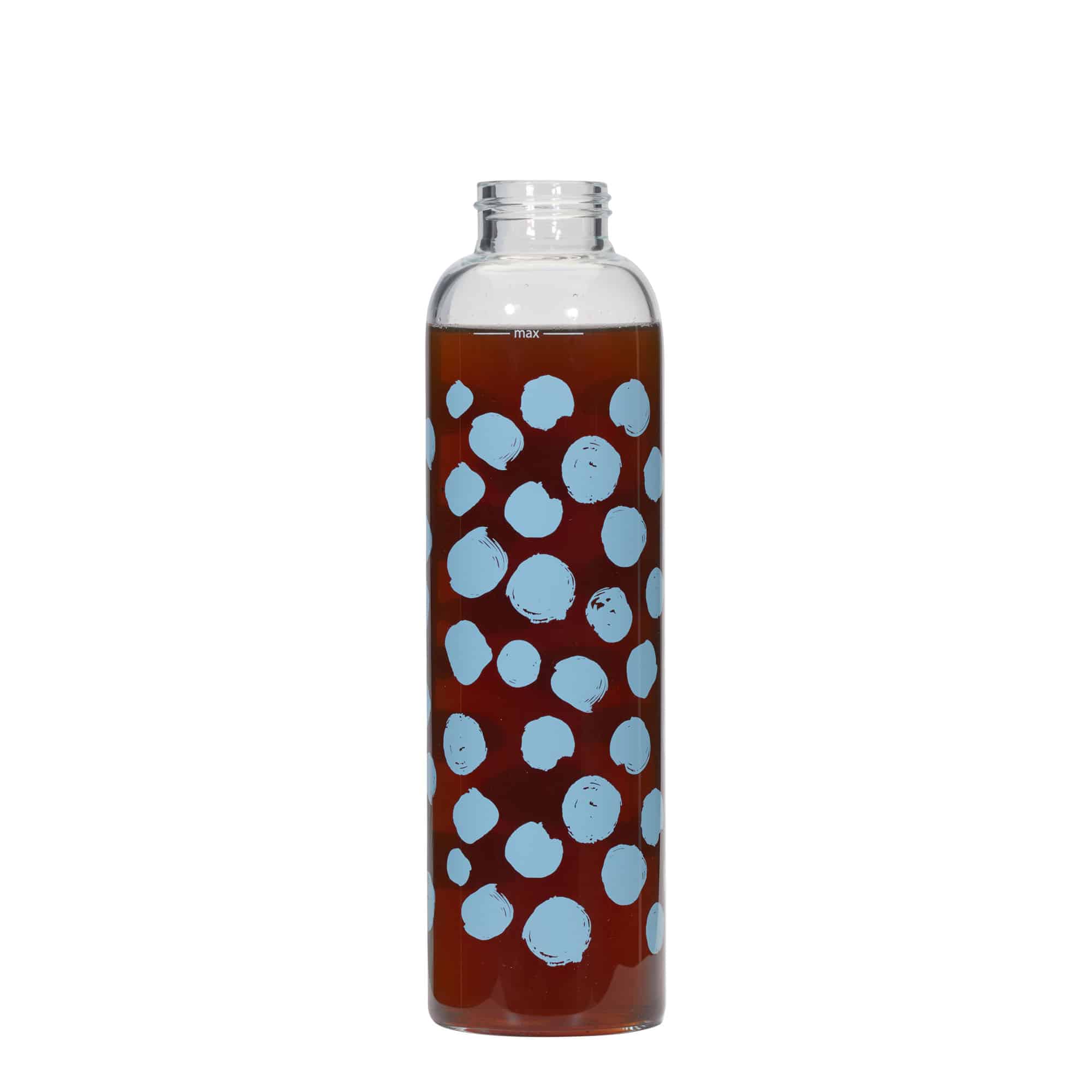 500 ml бутилка за вода и напитки „Perseus“, мотив: сини точки, затваряне: винтова капачка